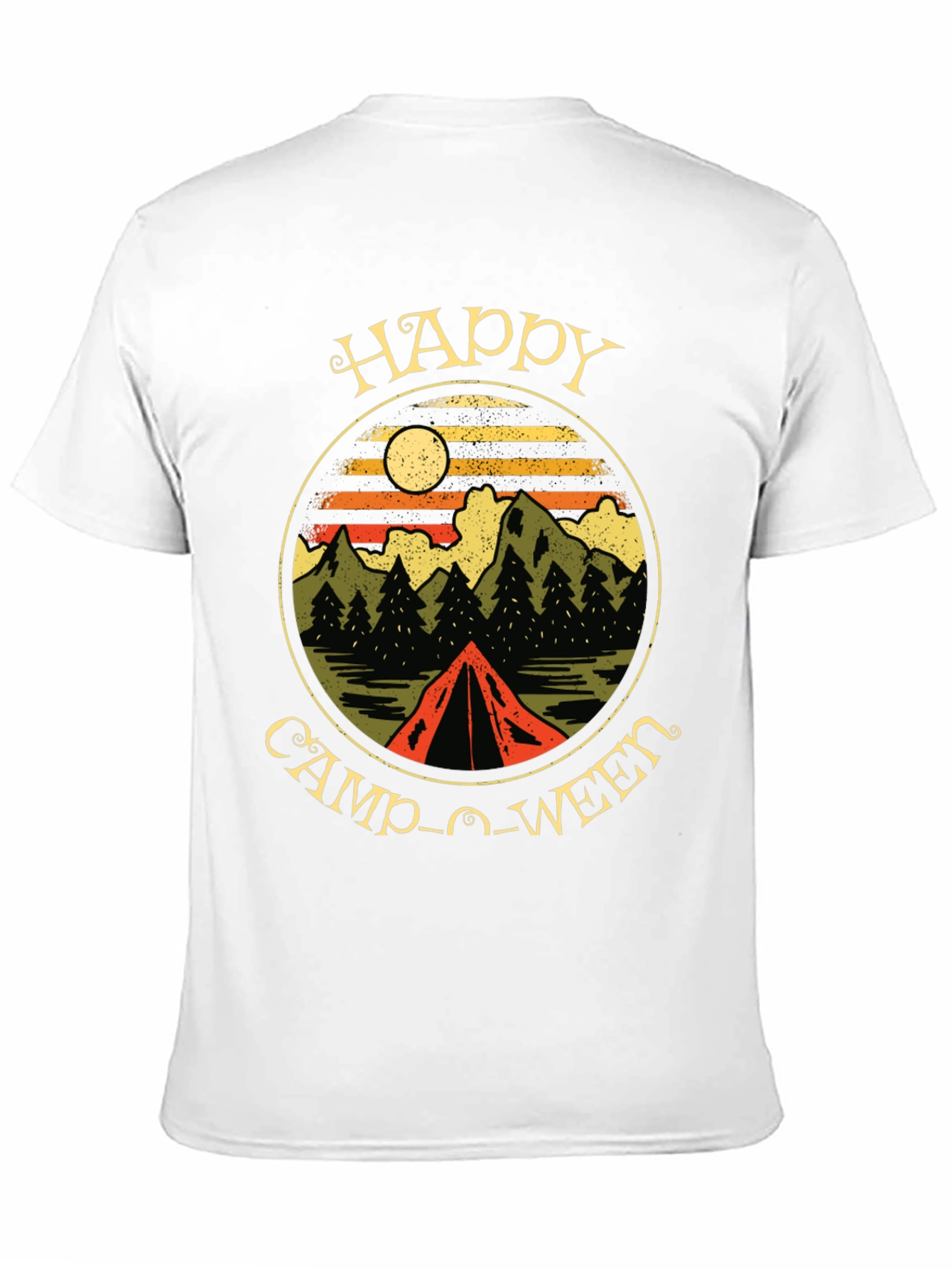 Happy Camp-O-Ween Camping T-Shirt