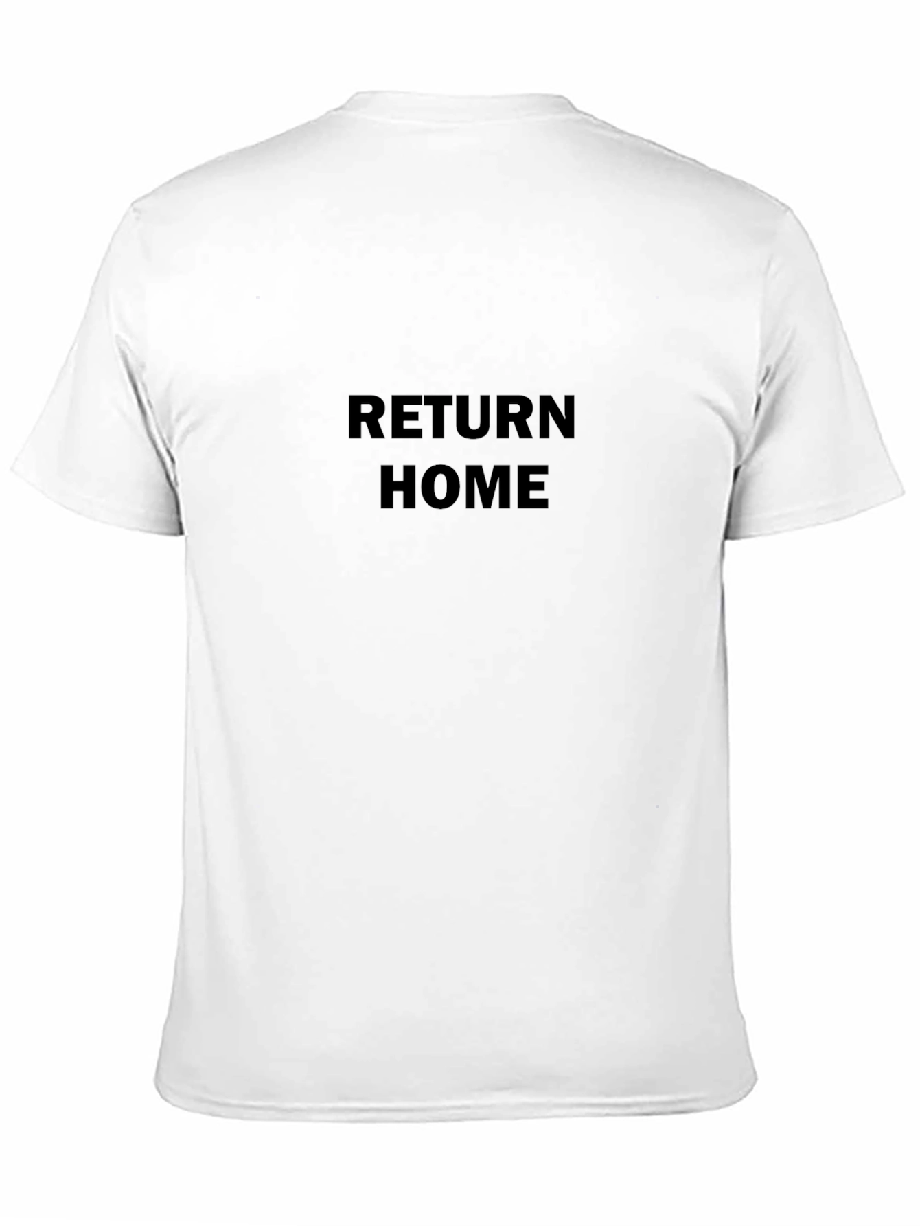 Return Home Black T-Shirt