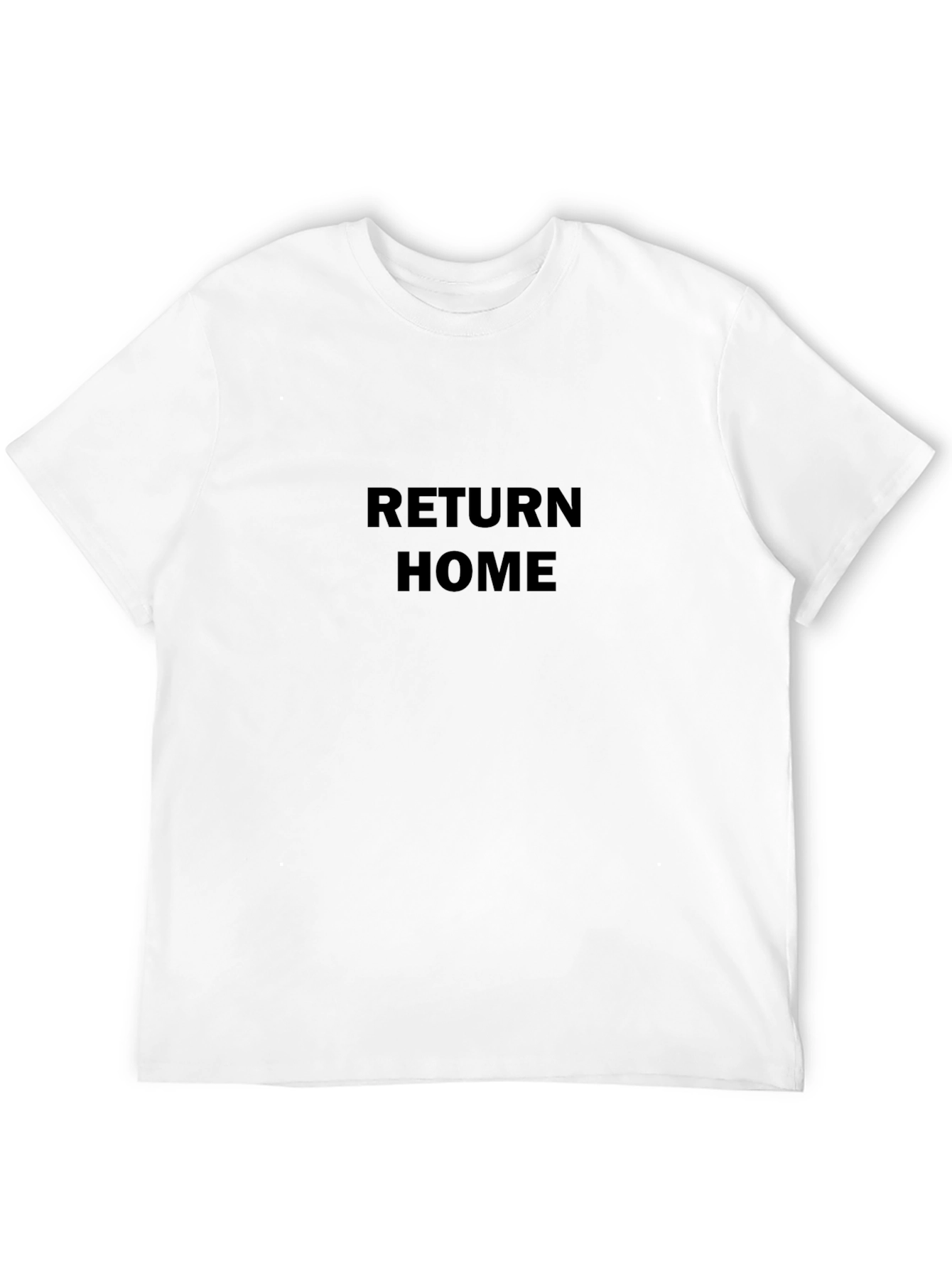 Return Home Black T-Shirt