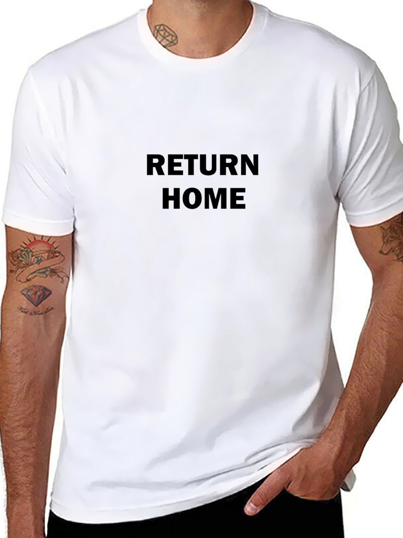 Return Home Black T-Shirt
