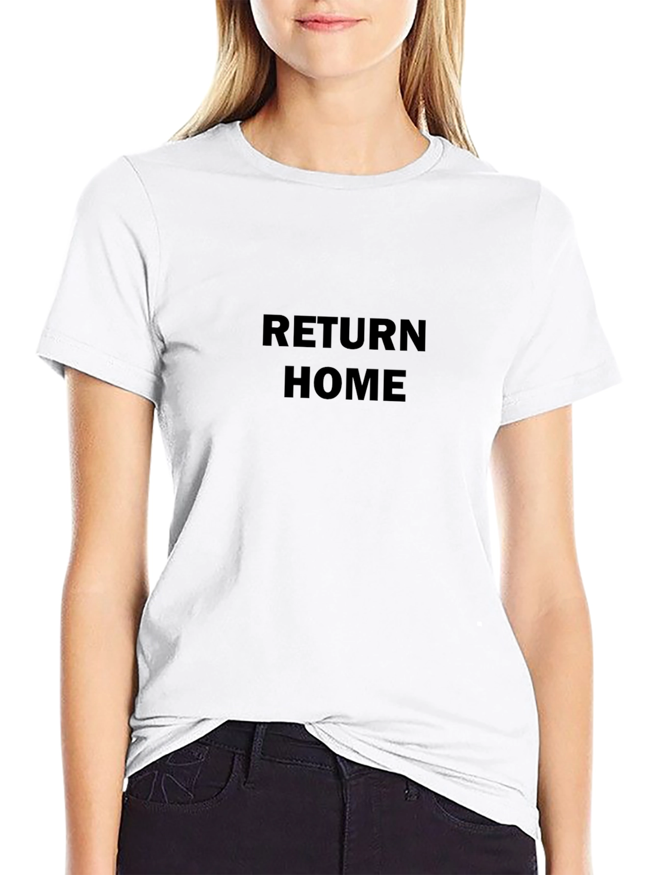Return Home Black T-Shirt