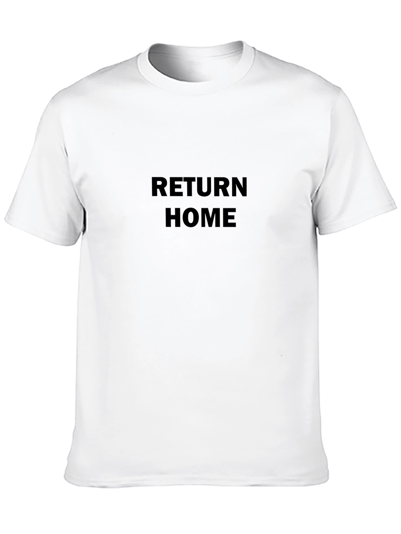 Return Home Black T-Shirt