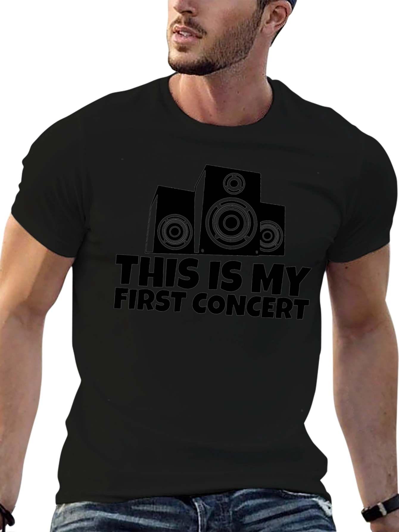 First Concert Graphic Tee - Music Lover Shirt