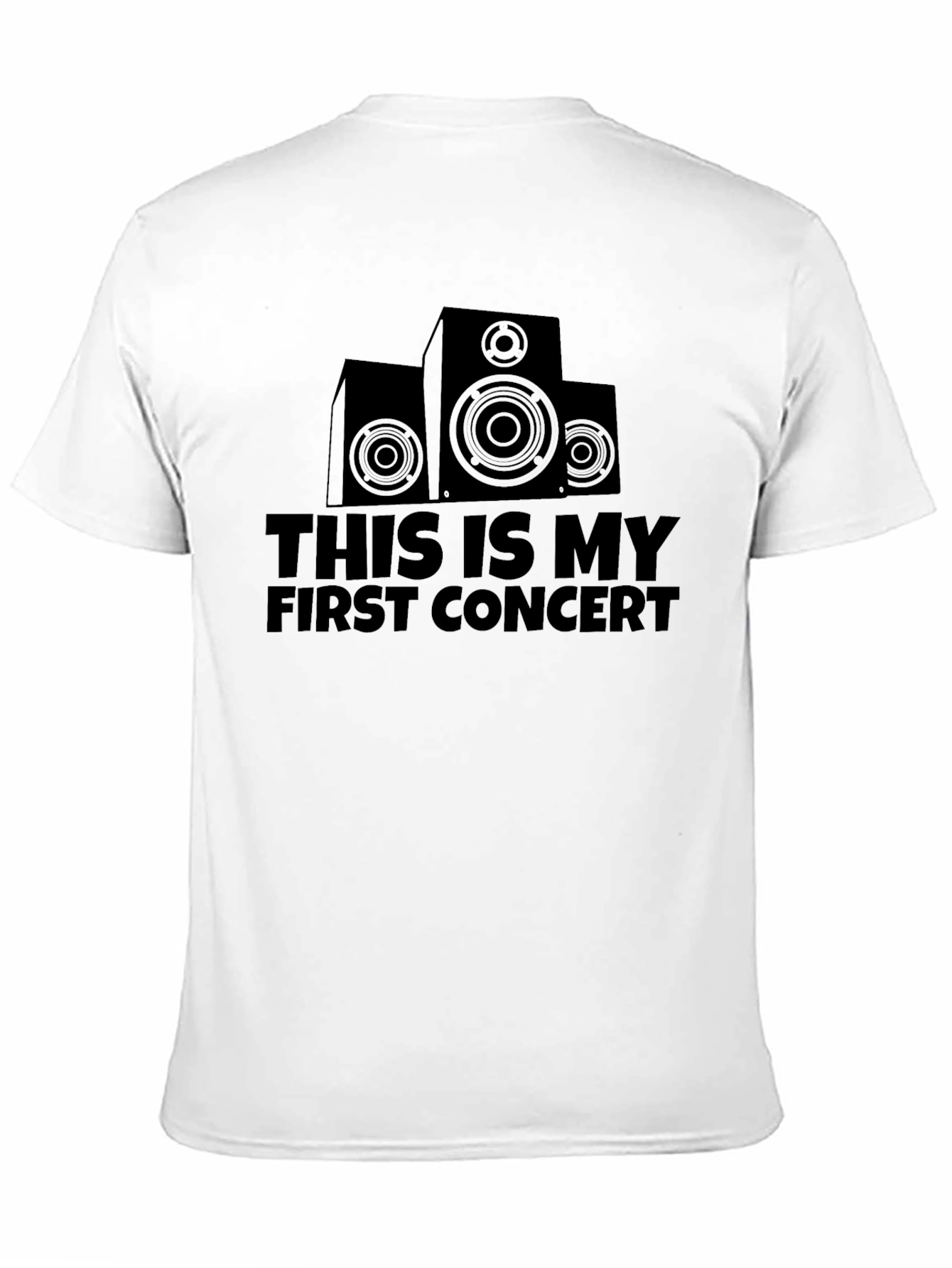 First Concert Graphic Tee - Music Lover Shirt