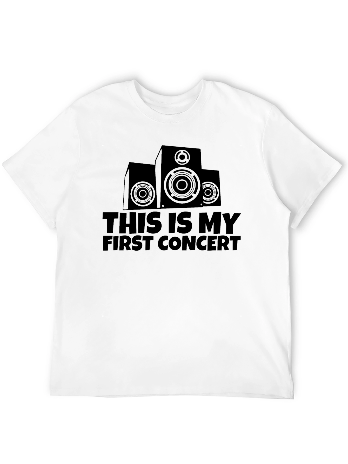 First Concert Graphic Tee - Music Lover Shirt