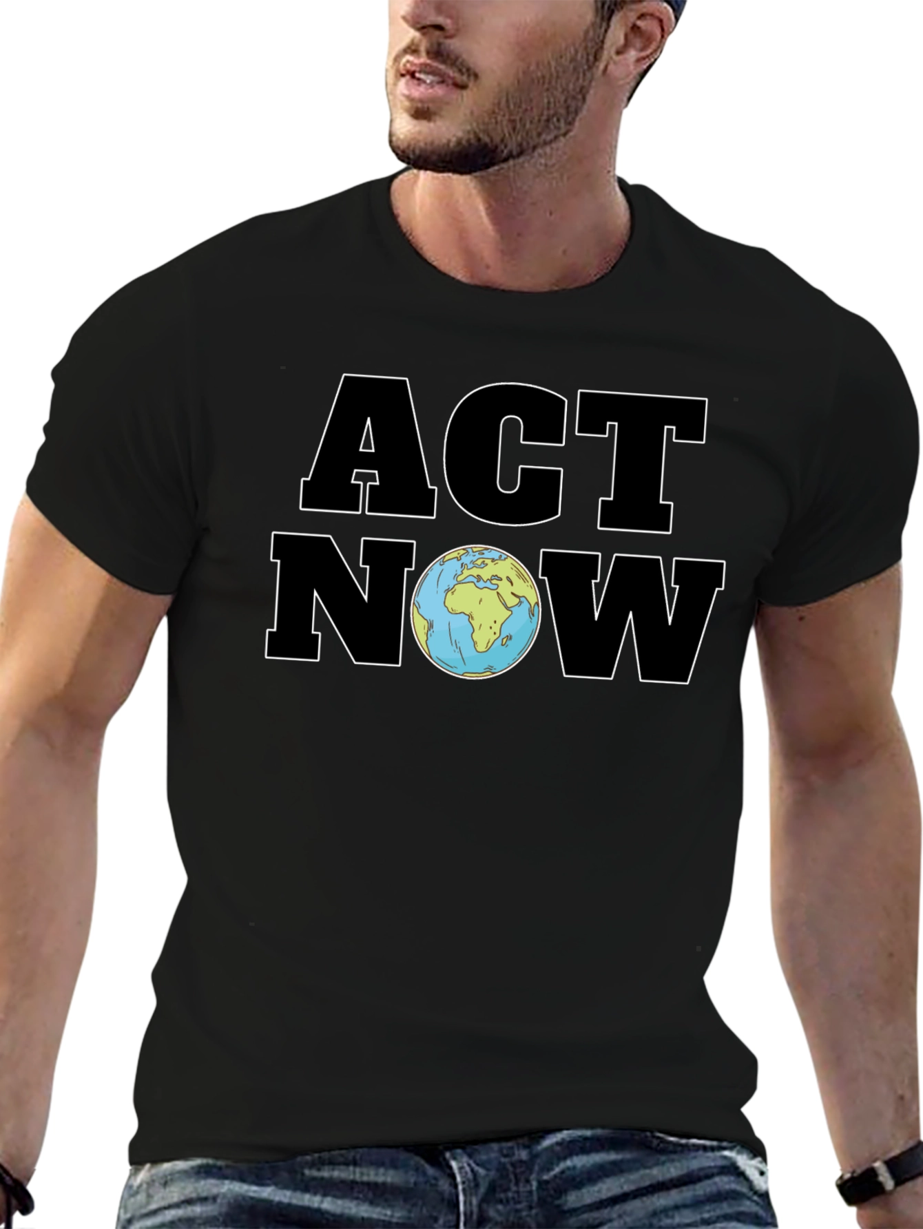 Act Now Graphic Tee - Save The Planet
