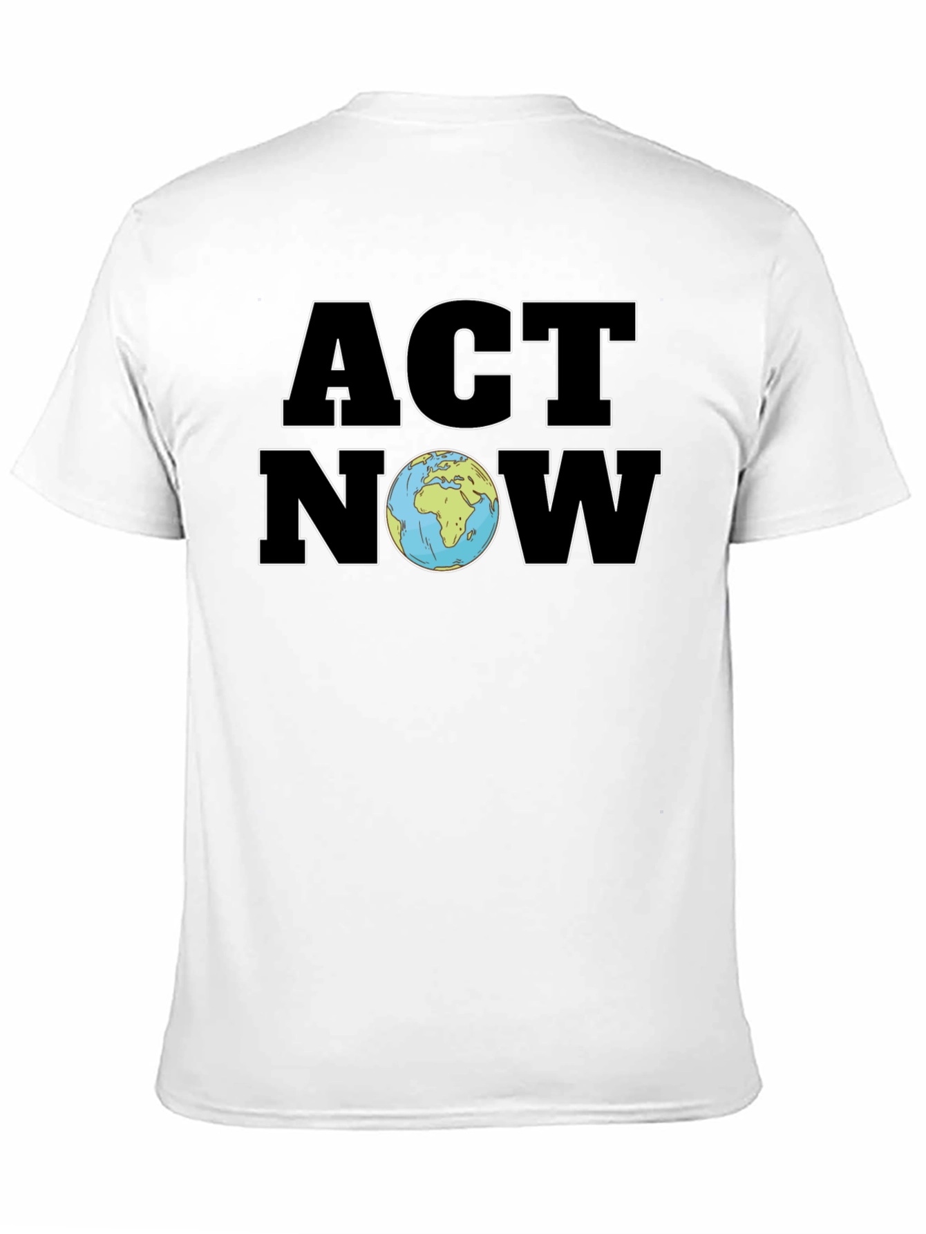 Act Now Graphic Tee - Save The Planet