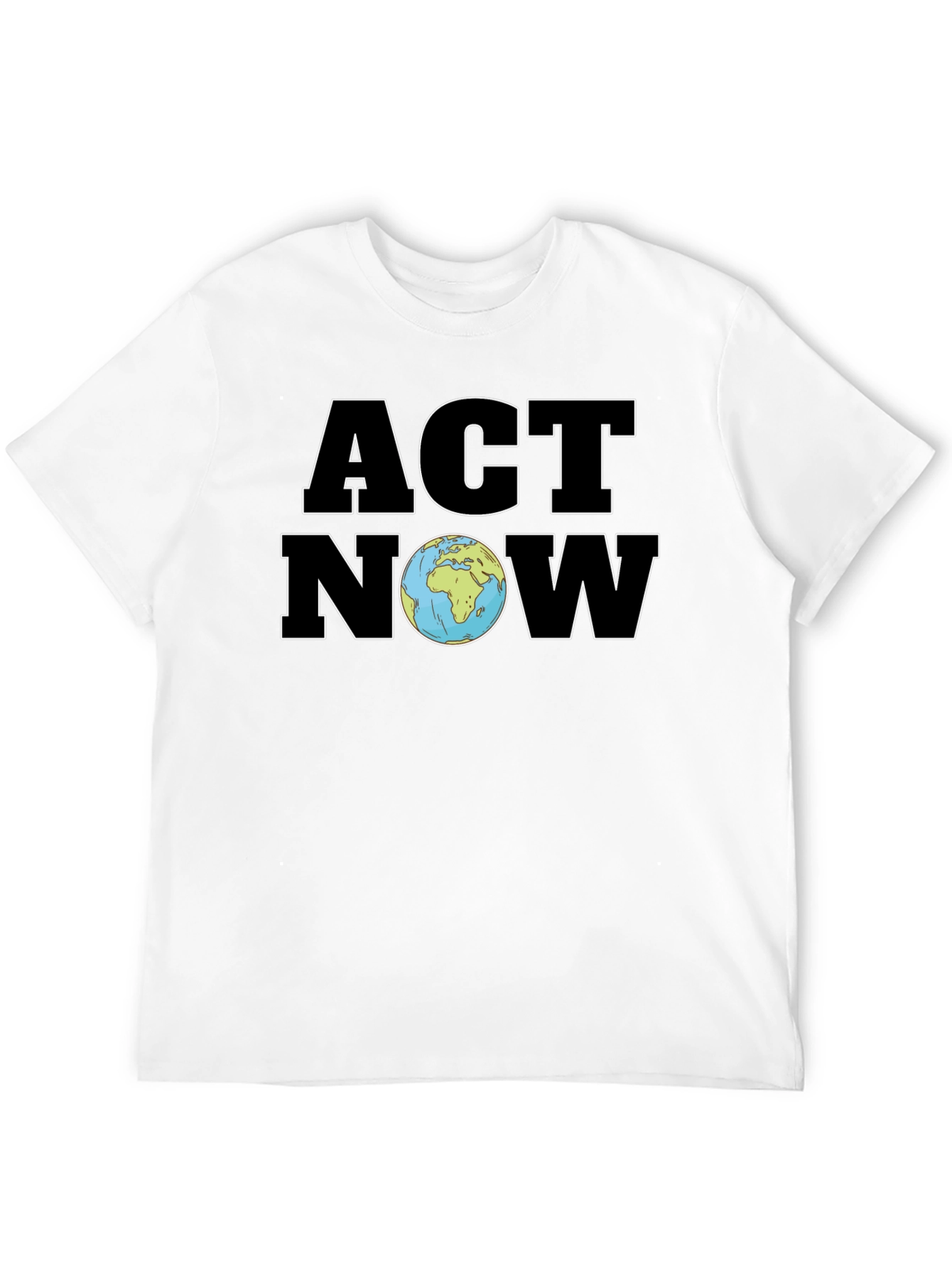 Act Now Graphic Tee - Save The Planet
