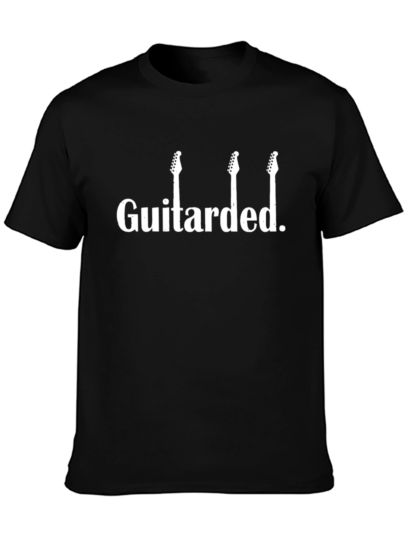 Guitarded Graphic Tee - Musician Humor T-Shirt
