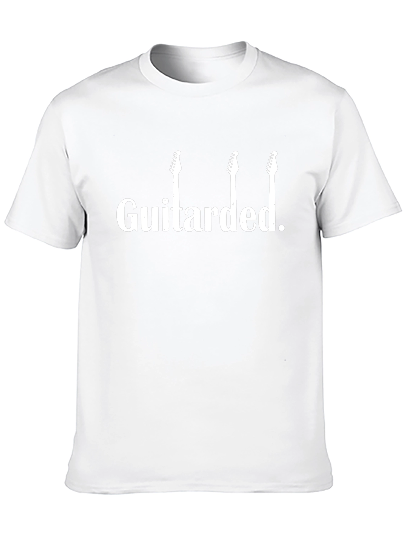 Guitarded Graphic Tee - Musician Humor T-Shirt