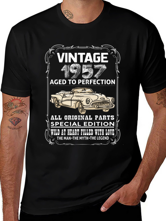 Vintage 1957 Aged To Perfection T-Shirt