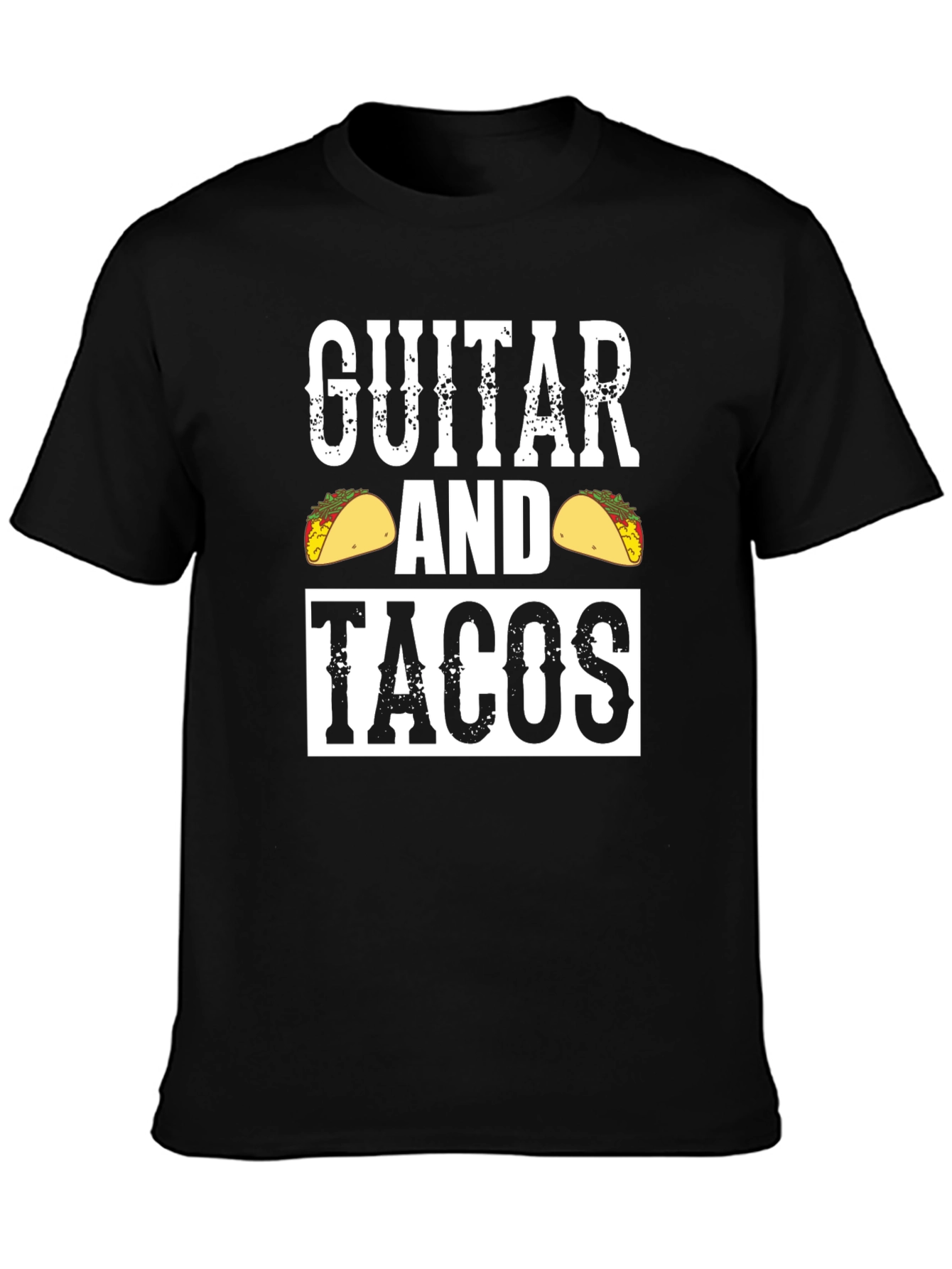 Guitar and Tacos Graphic Tee