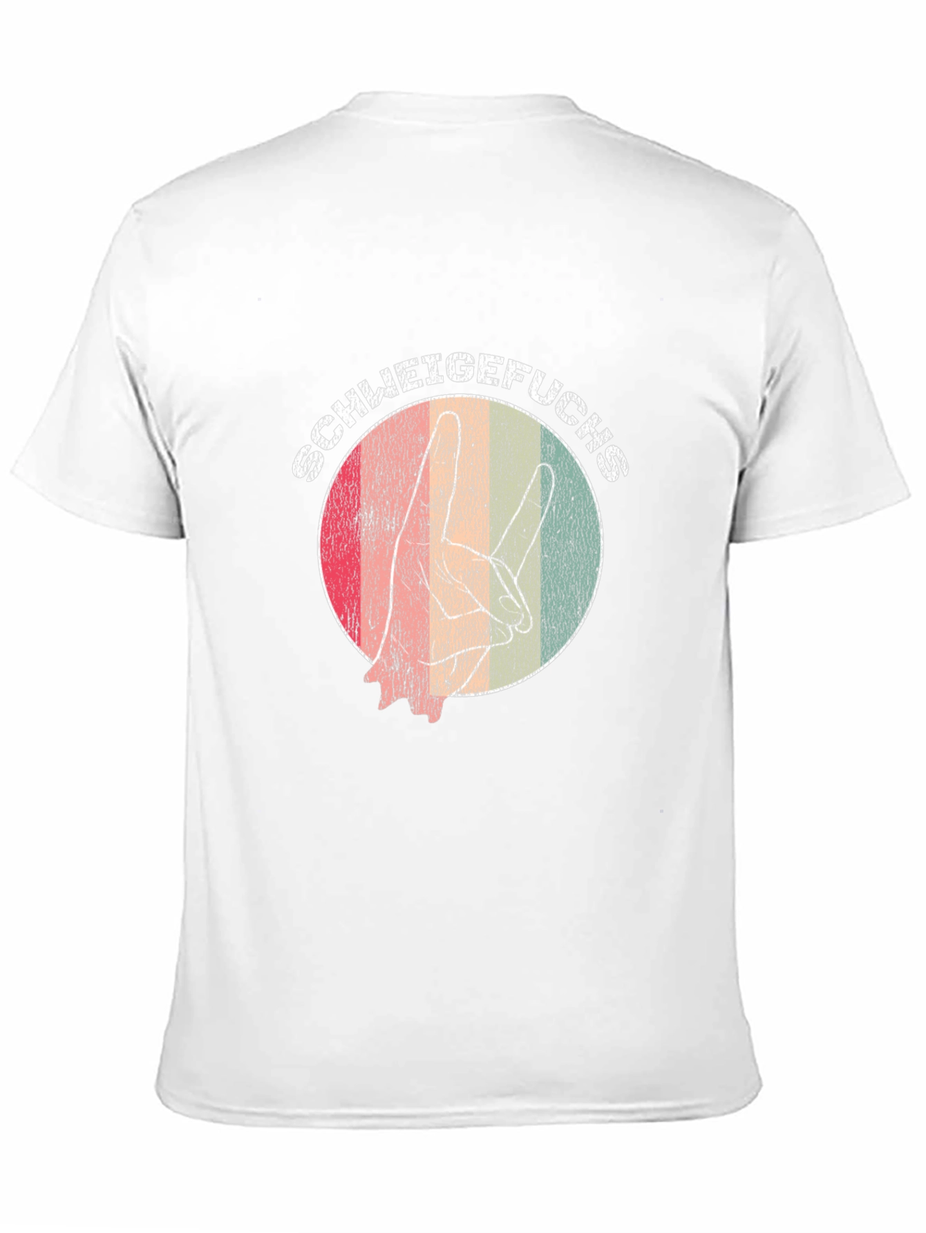 Retro SCHWEIGEFUCHS Graphic Tee