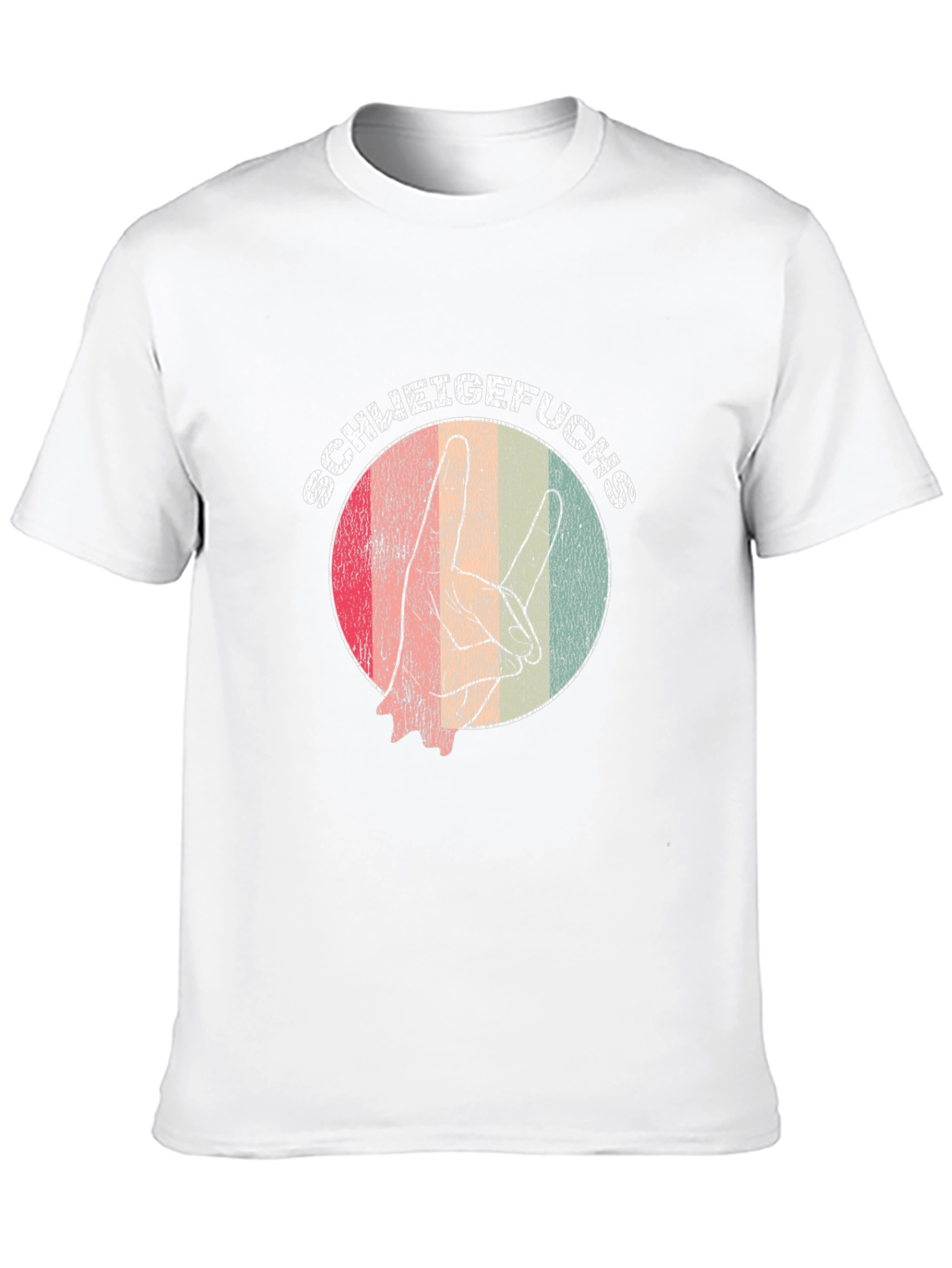Retro SCHWEIGEFUCHS Graphic Tee