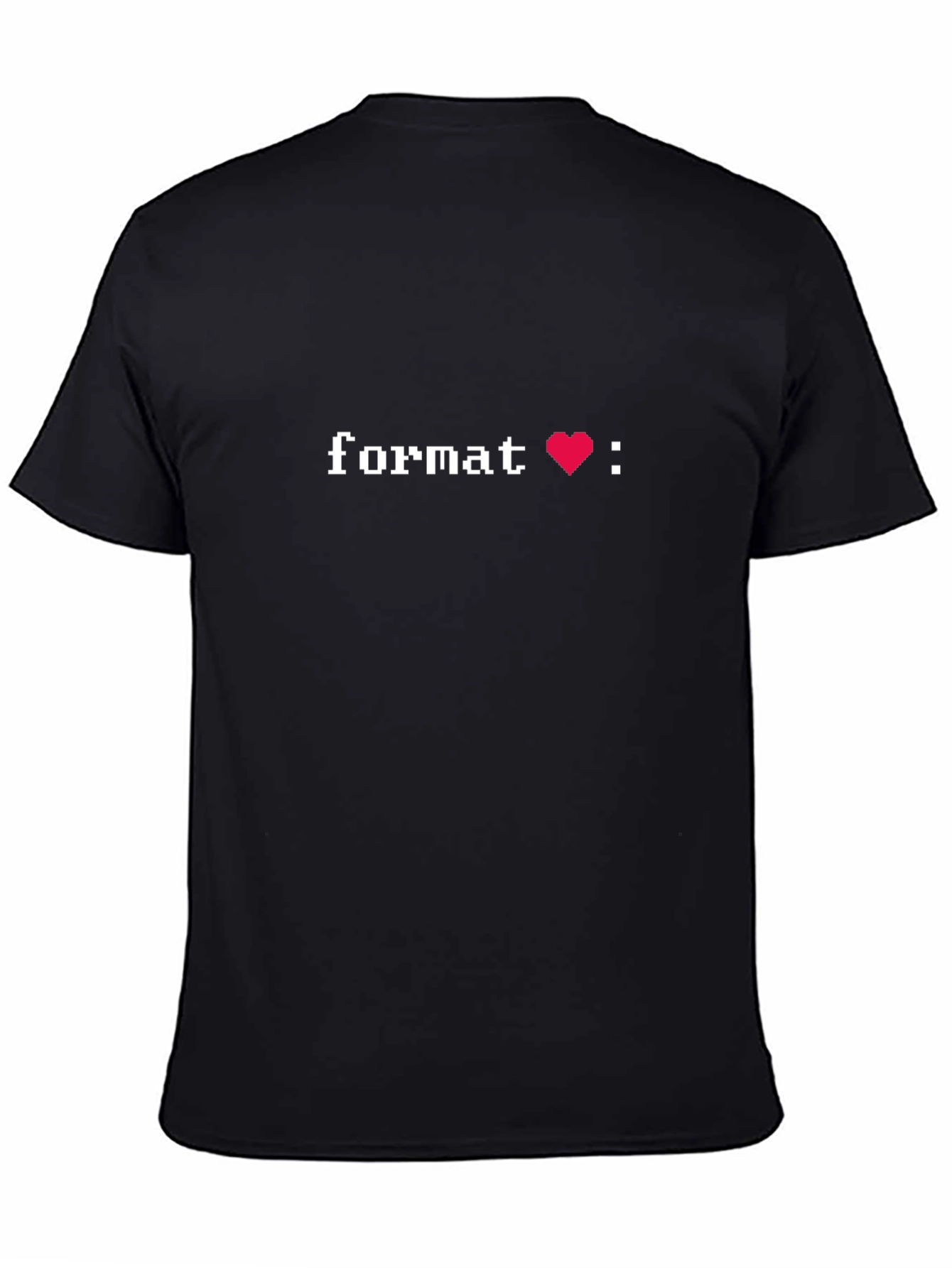 Format Love Pixel Graphic T-Shirt