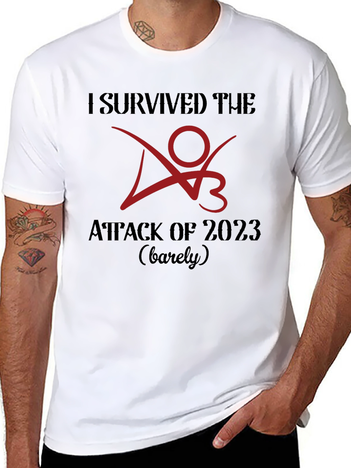 I Survived the Attack of 2023 T-Shirt