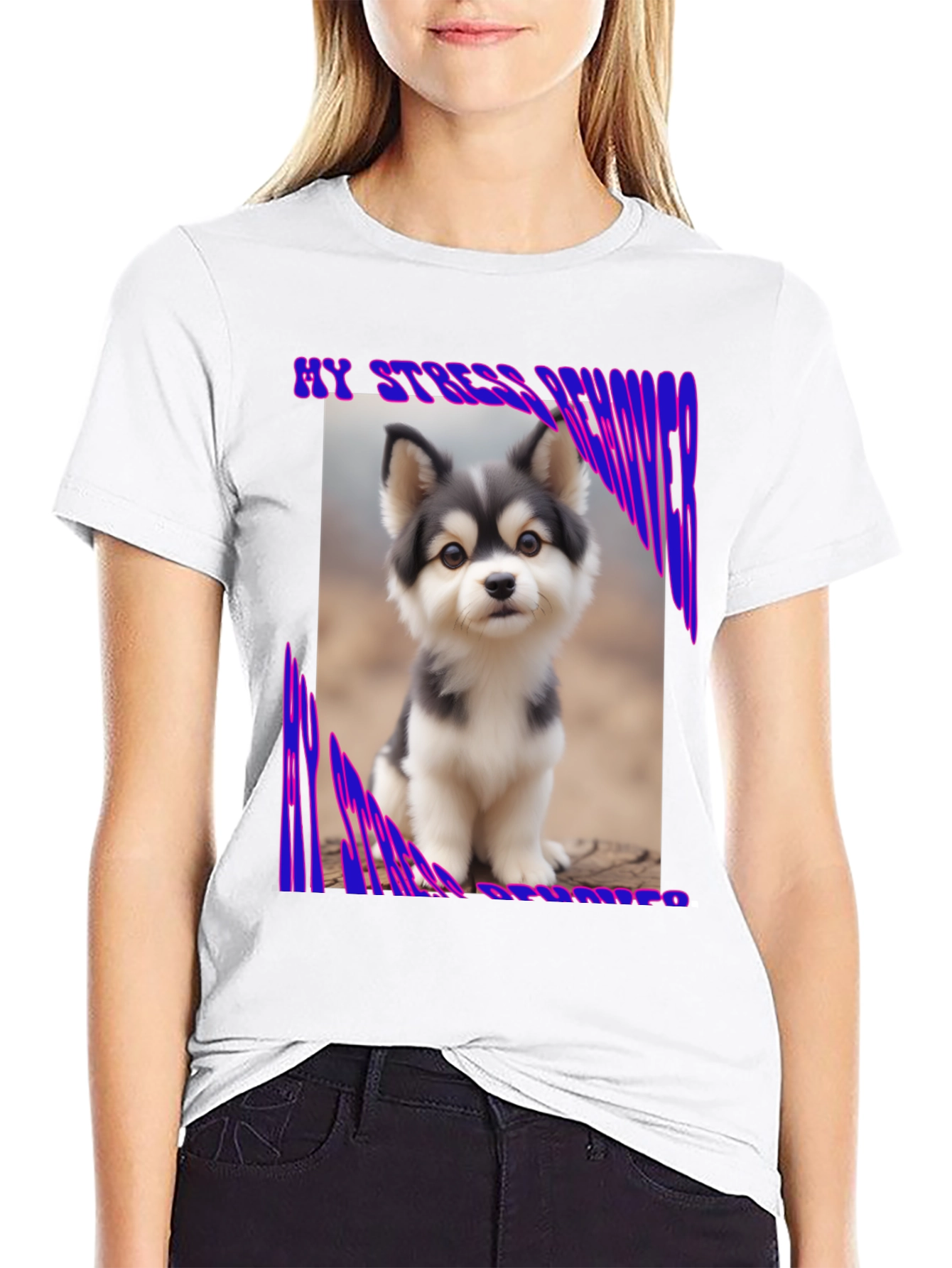 Stress Reliever Pup T-Shirt
