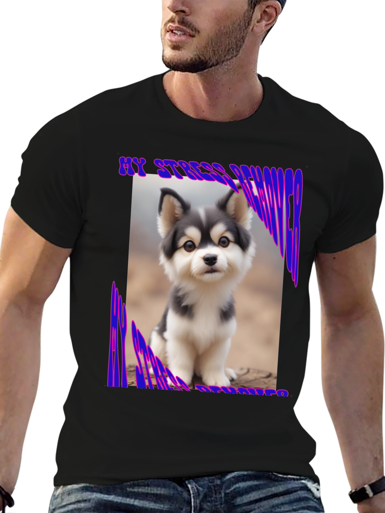 Stress Reliever Pup T-Shirt