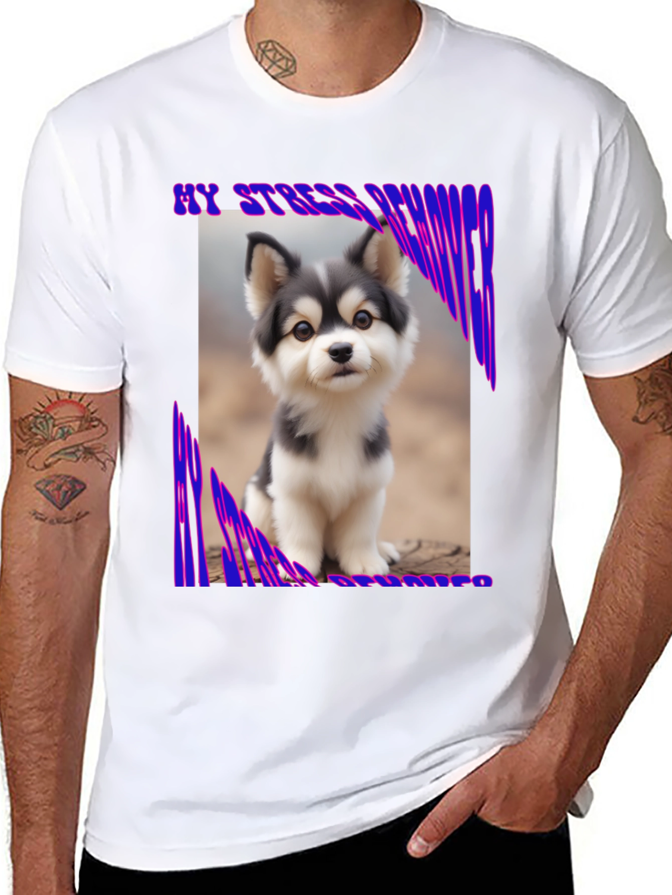 Stress Reliever Pup T-Shirt