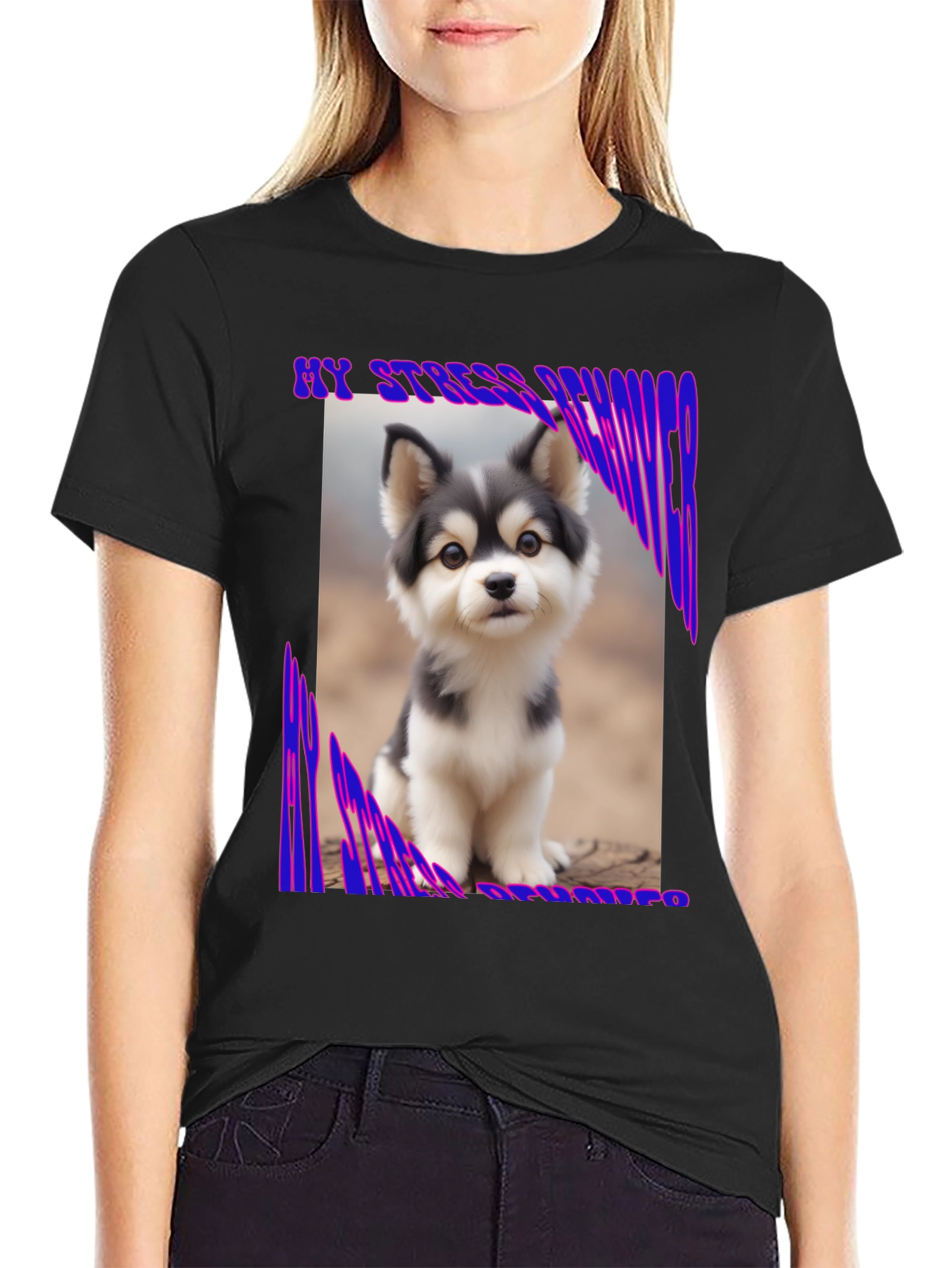Stress Reliever Pup T-Shirt