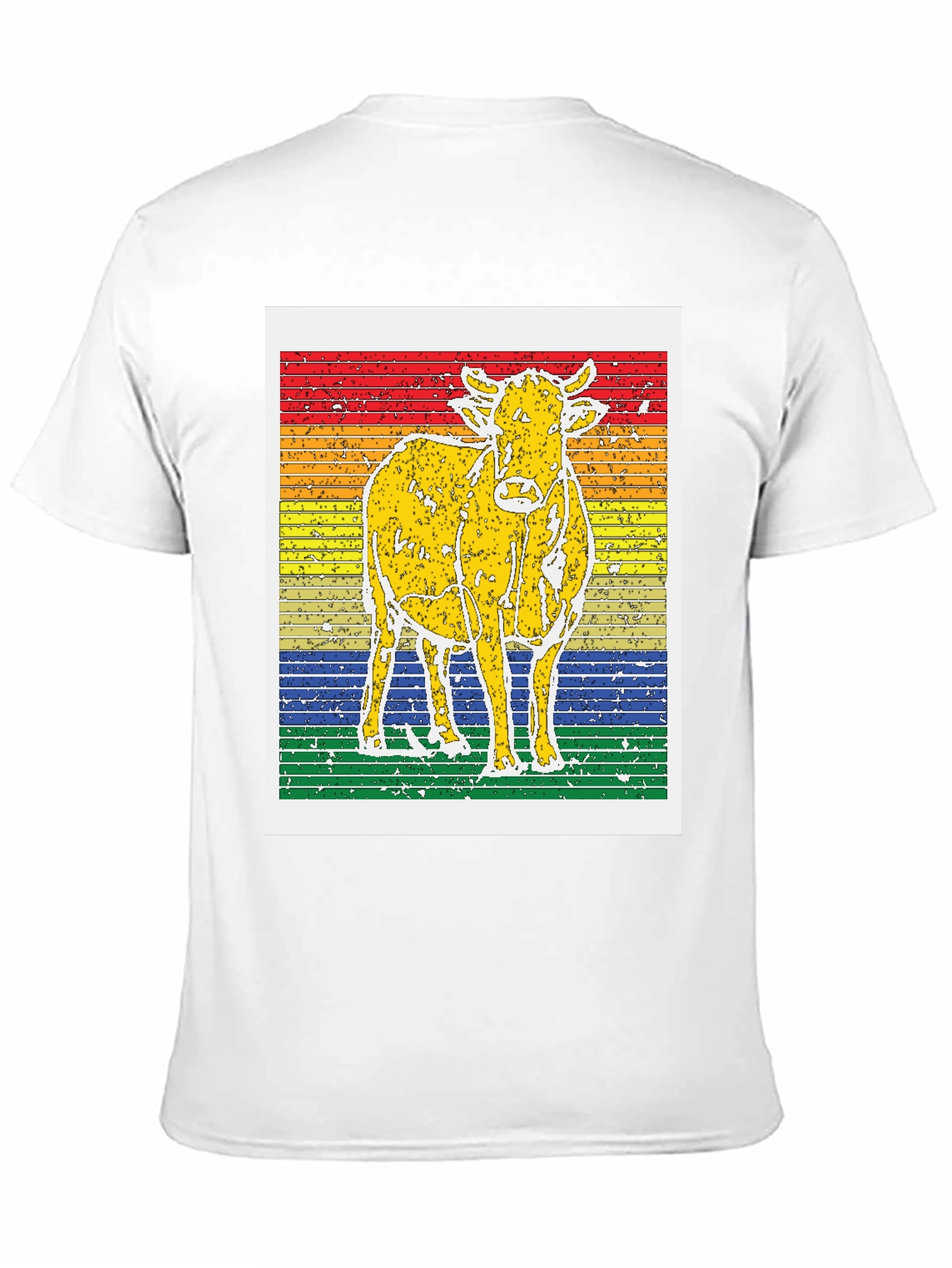 Retro Cow Graphic Tee