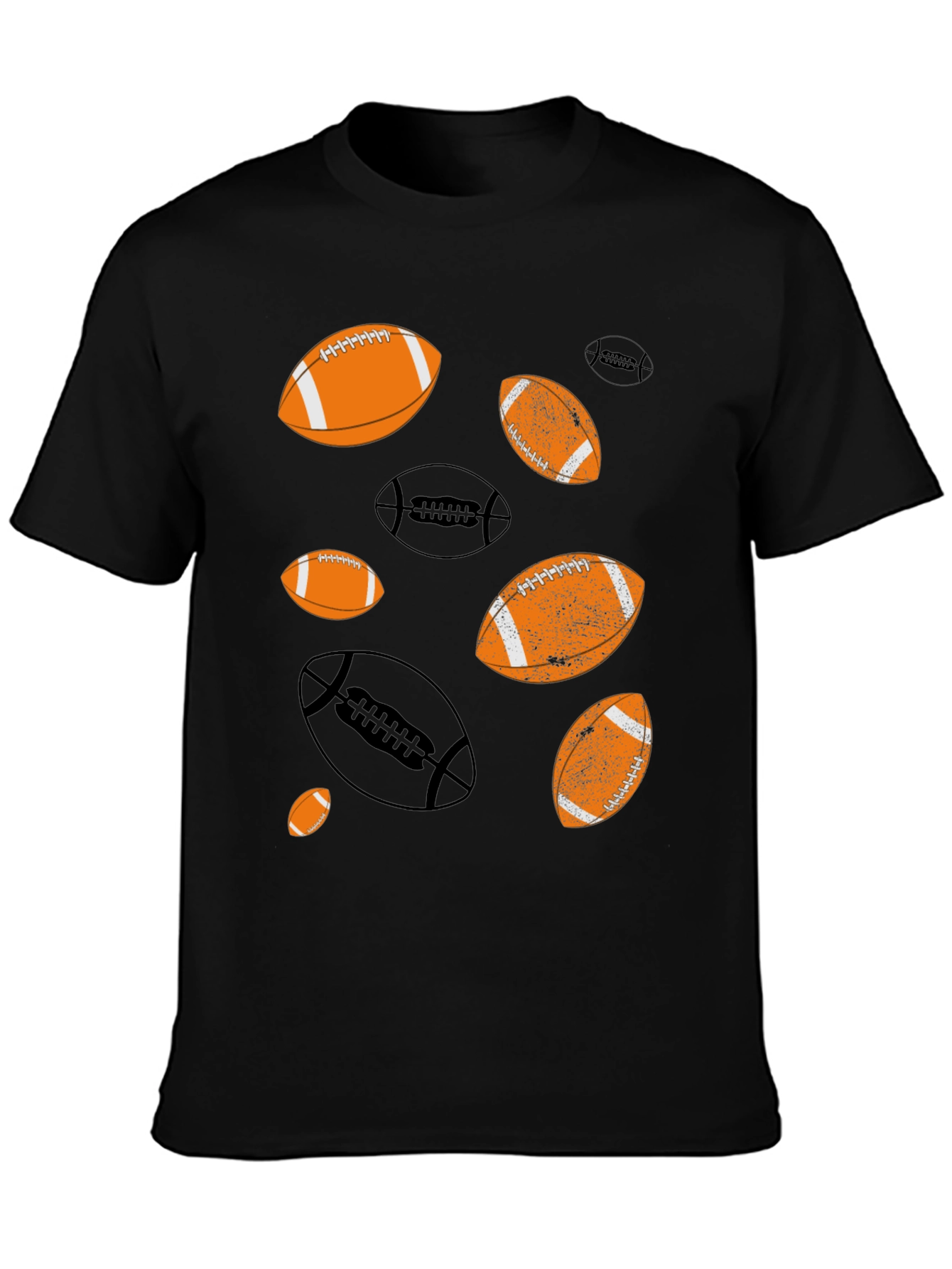 Football Patterned T-Shirt
