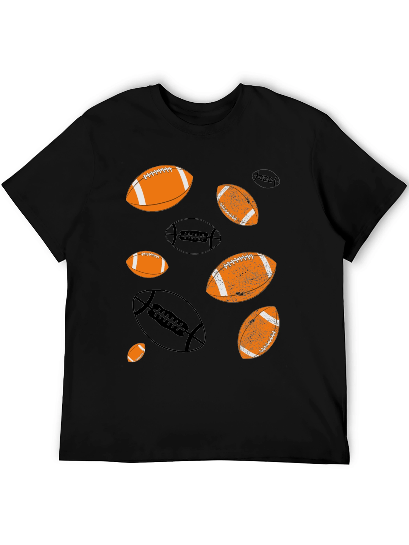 Football Patterned T-Shirt