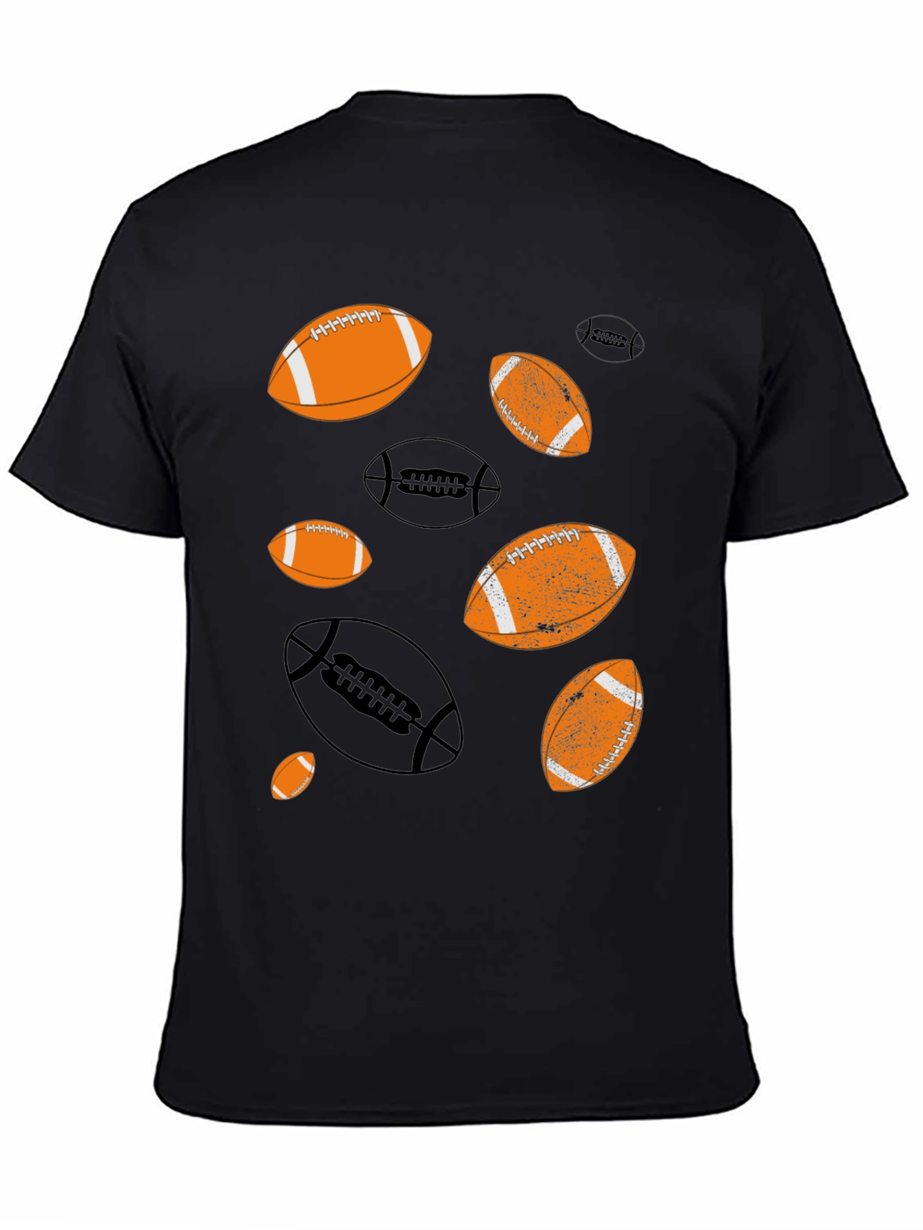 Football Patterned T-Shirt