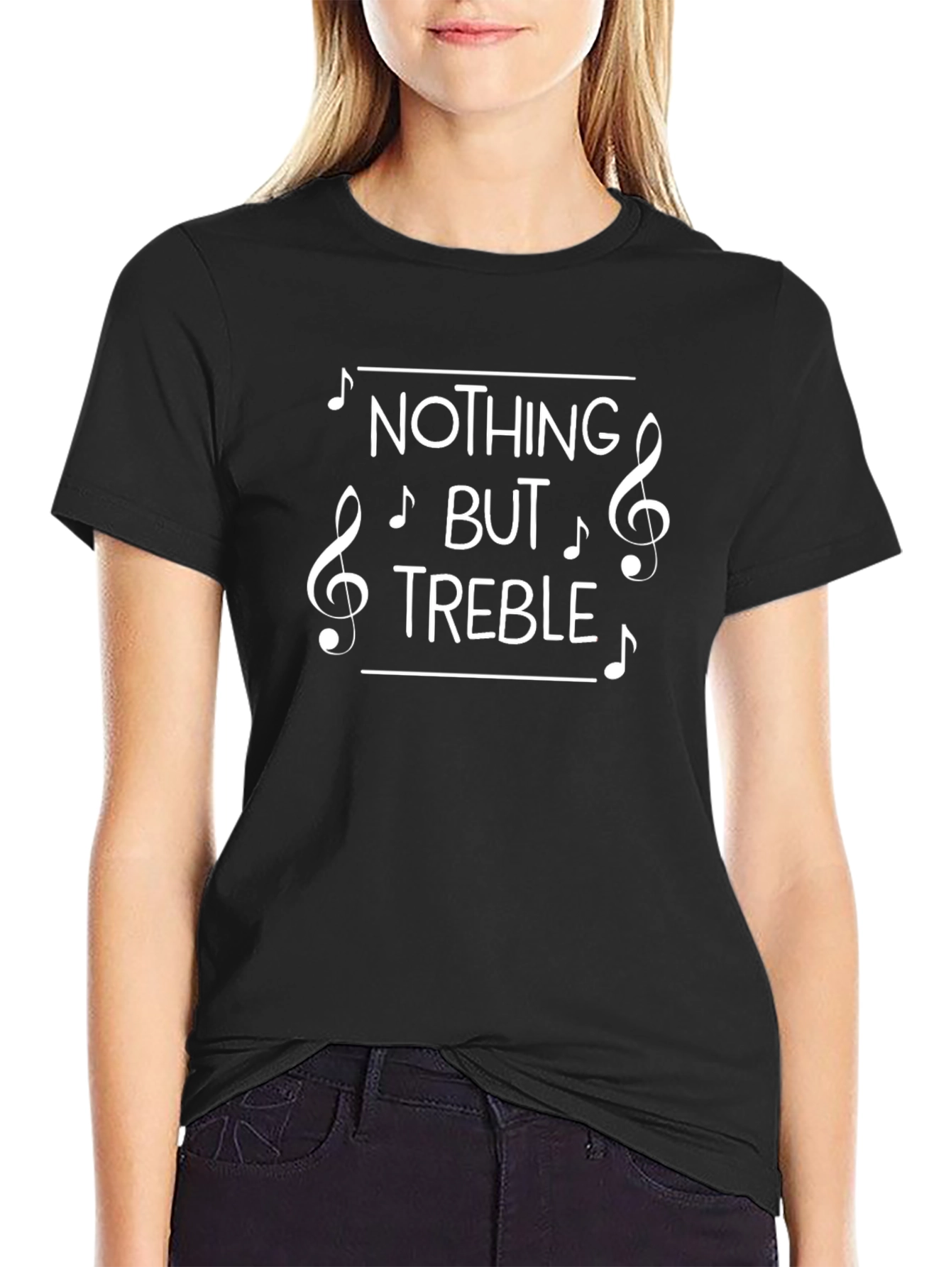 Nothing But Treble Music Lover Graphic T-Shirt