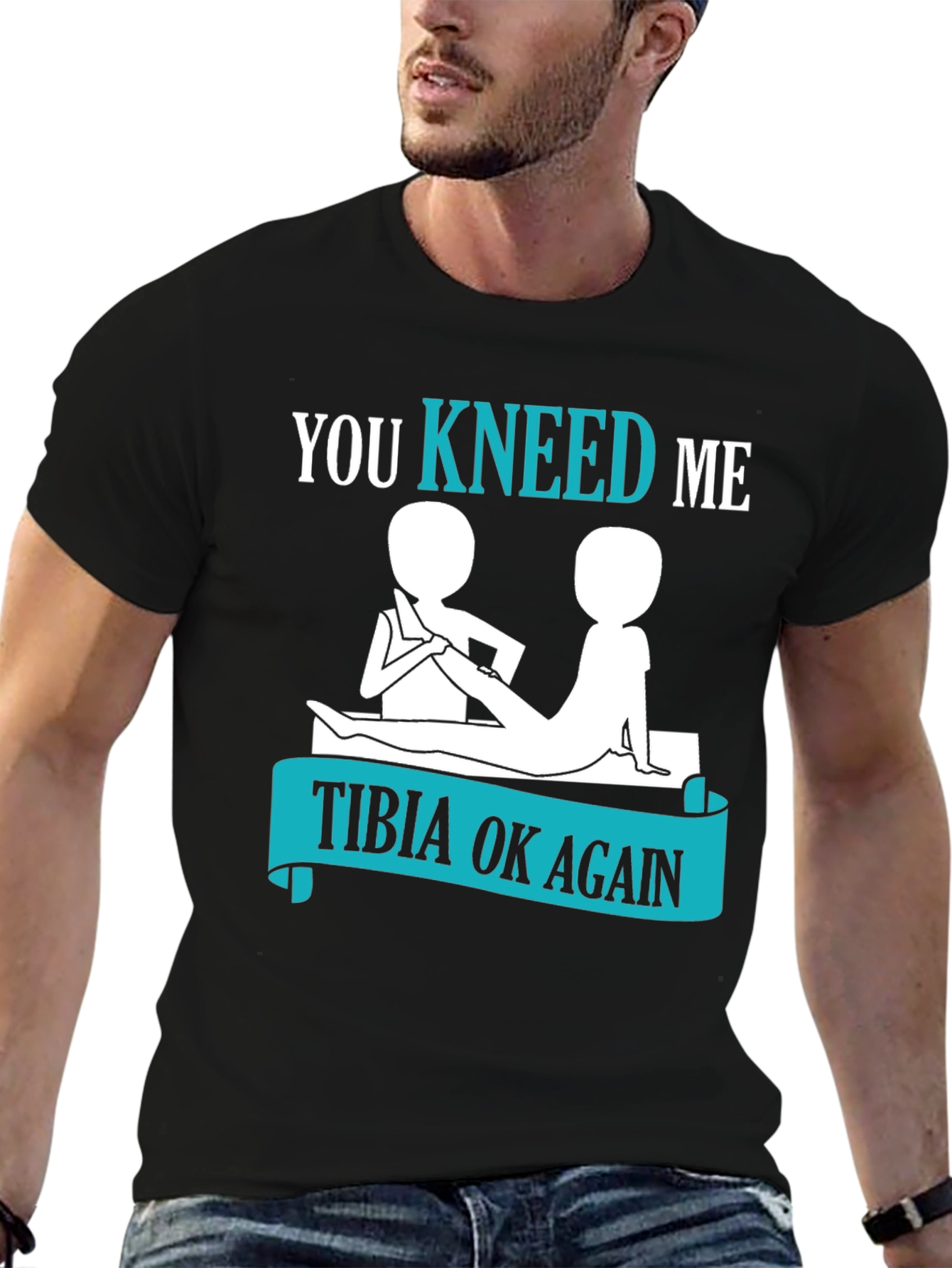 You Kneed Me? T-Shirt - Physical Therapy Funny Tee