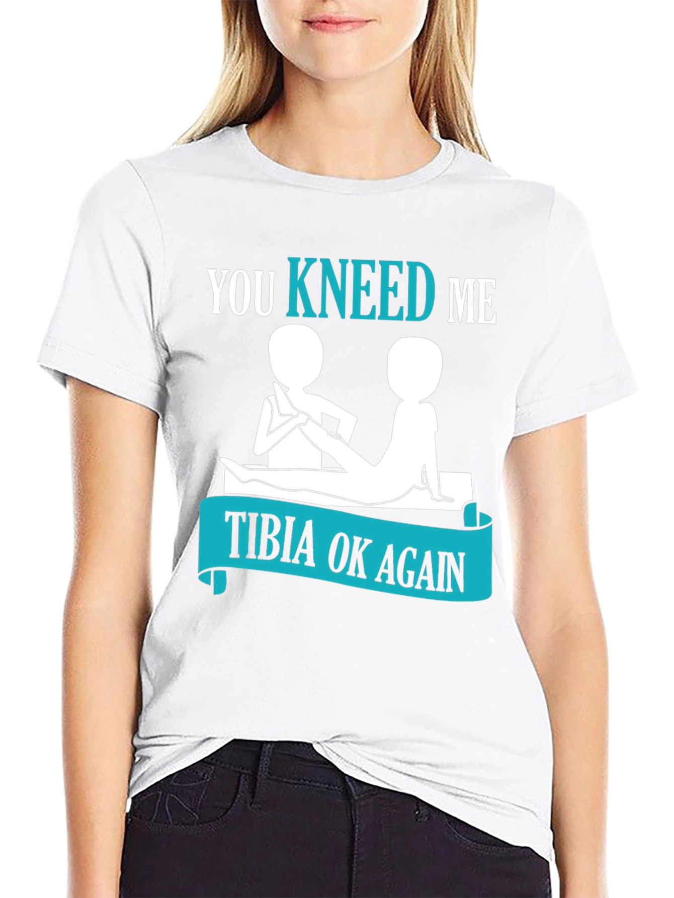 You Kneed Me? T-Shirt - Physical Therapy Funny Tee