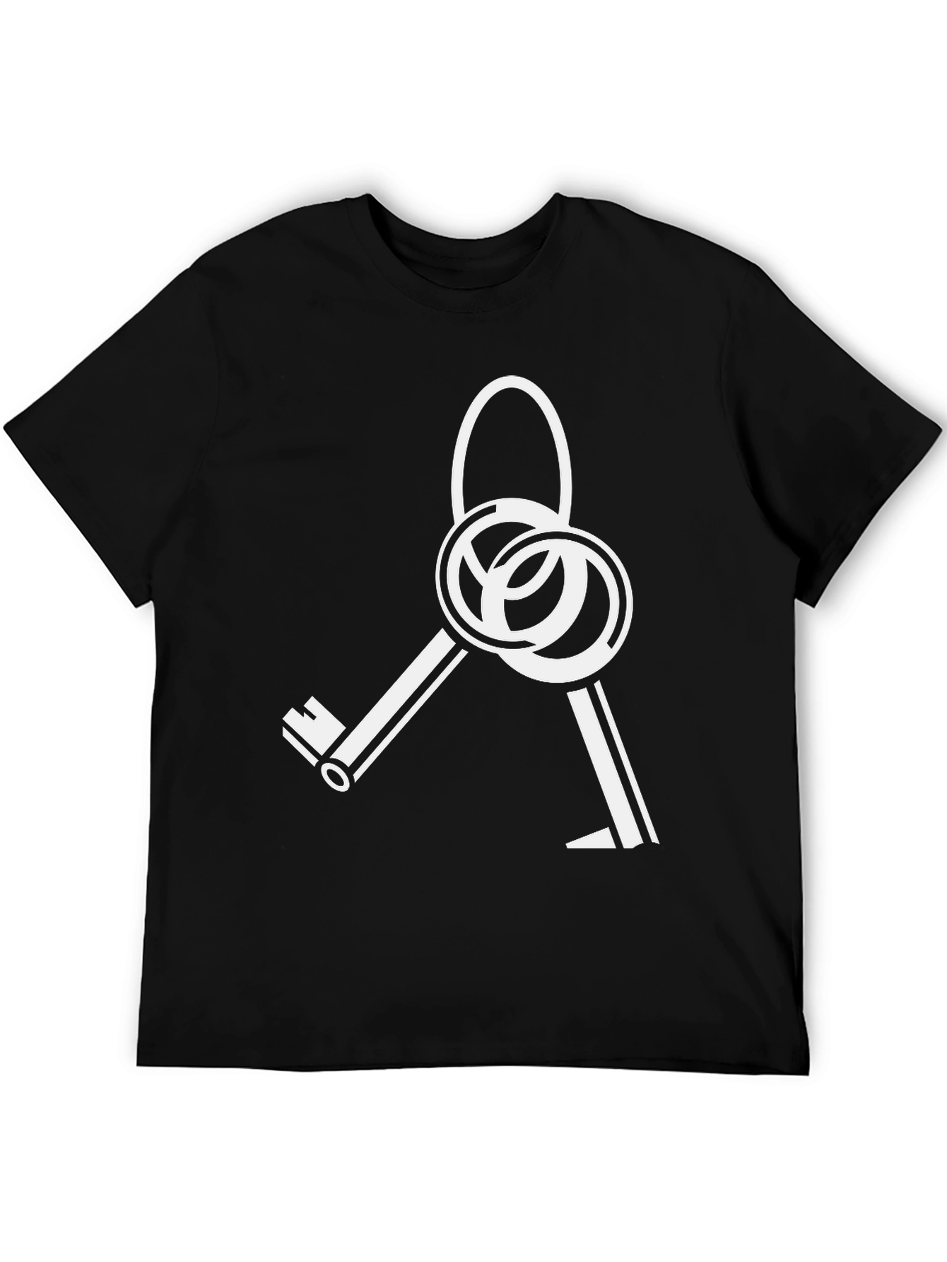 Key Design Black Tee