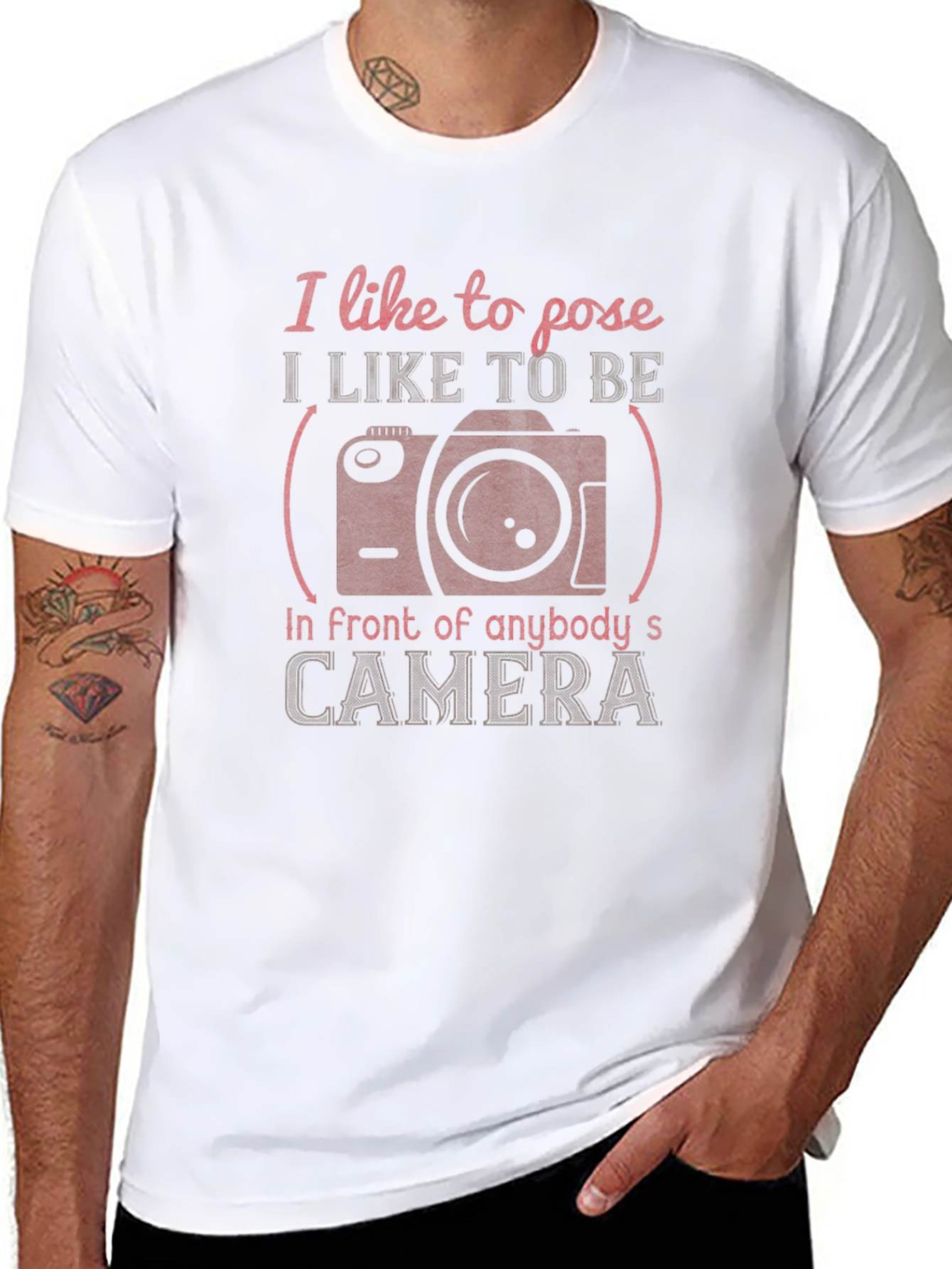 I Like to Pose T-Shirt