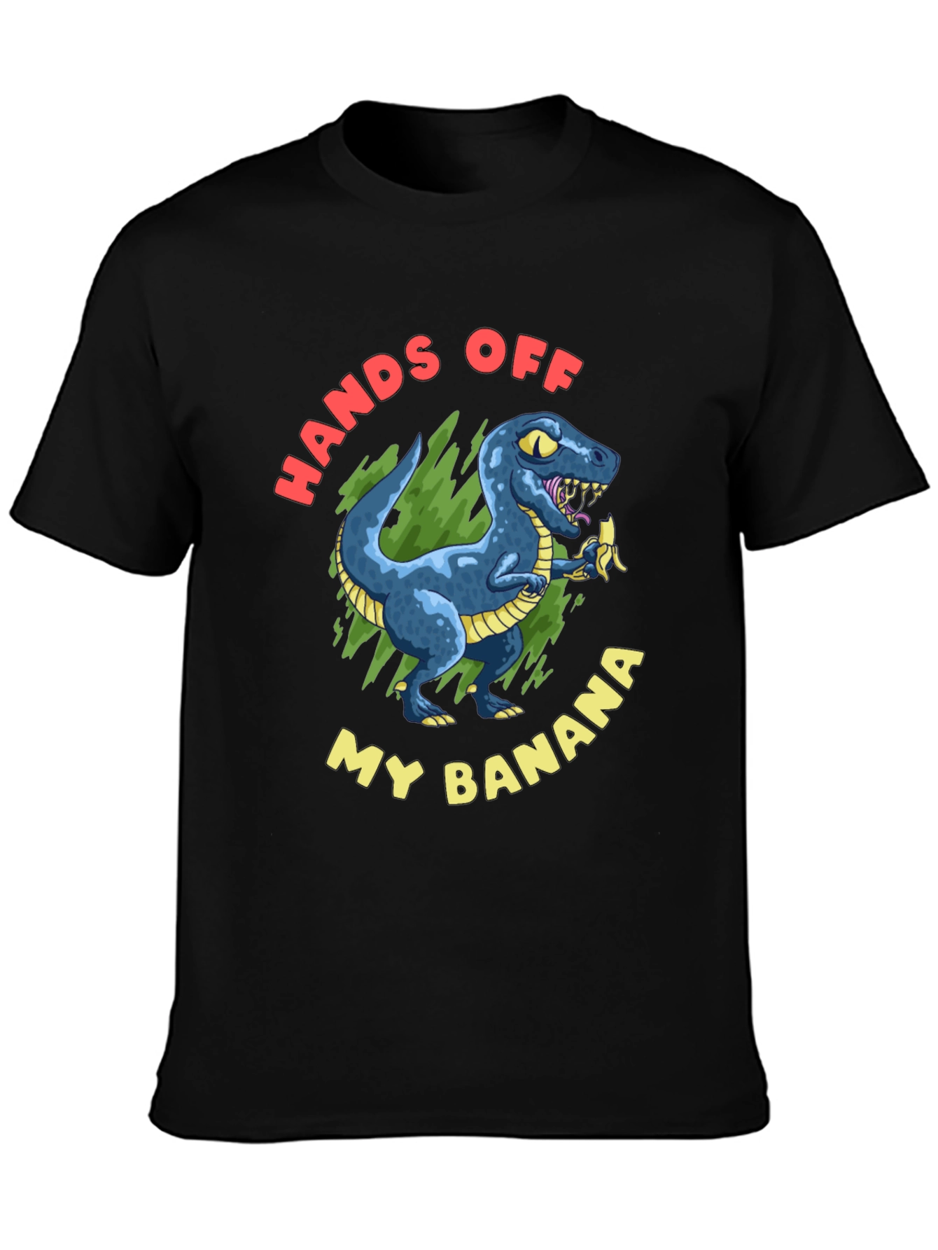 Hands Off My Banana T-Rex Graphic Tee