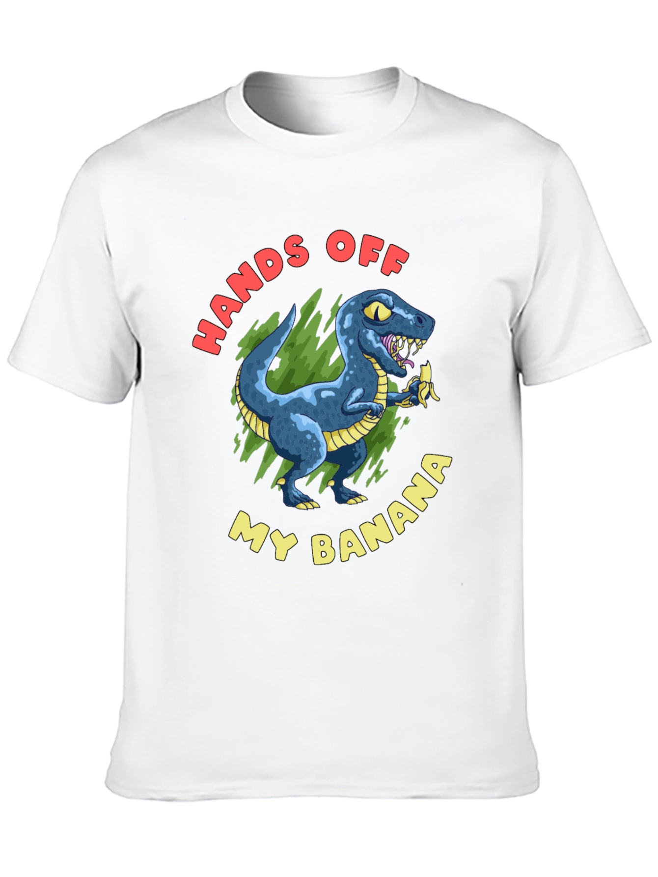 Hands Off My Banana T-Rex Graphic Tee