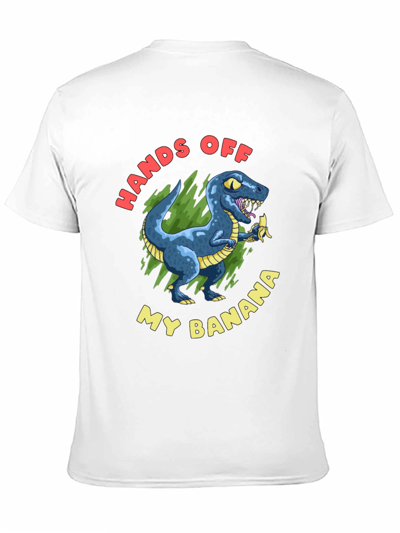 Hands Off My Banana T-Rex Graphic Tee