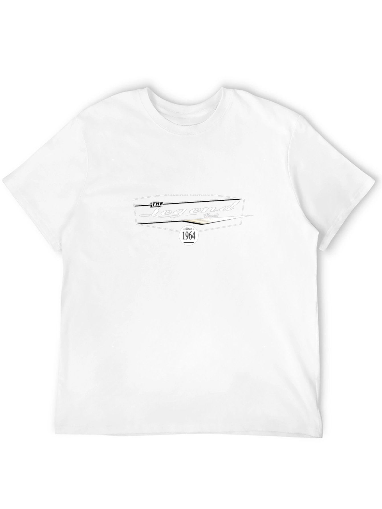 The Legend Classic 1964 Mens Black T-Shirt