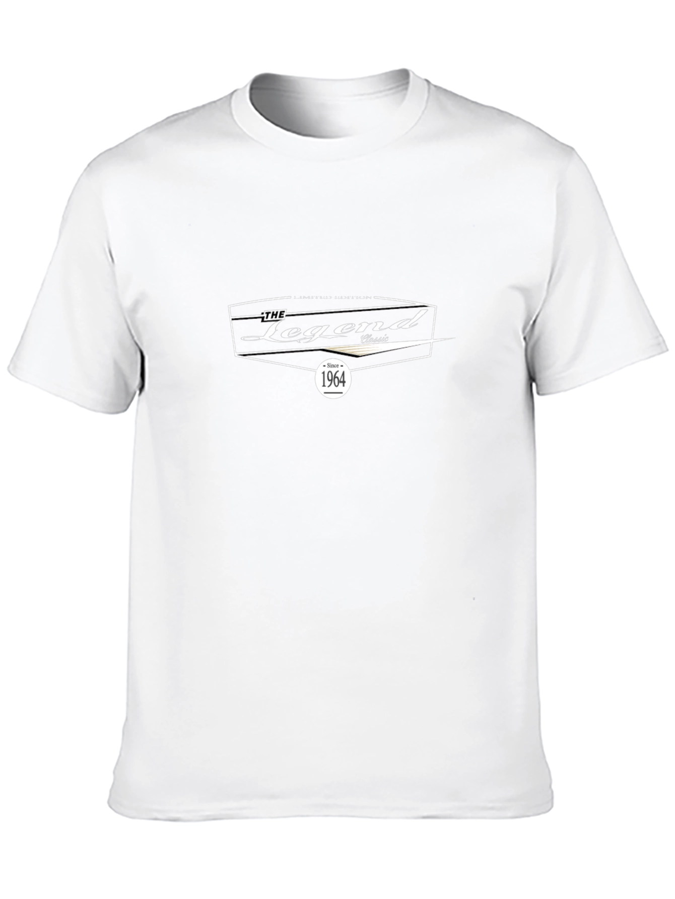 The Legend Classic 1964 Mens Black T-Shirt