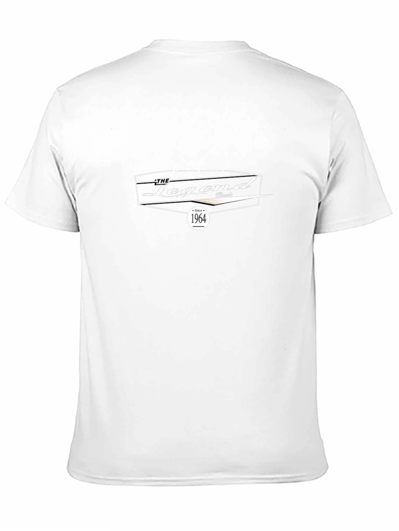 The Legend Classic 1964 Mens Black T-Shirt