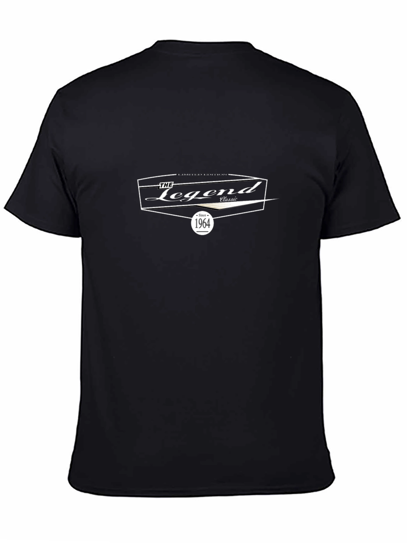 The Legend Classic 1964 Mens Black T-Shirt