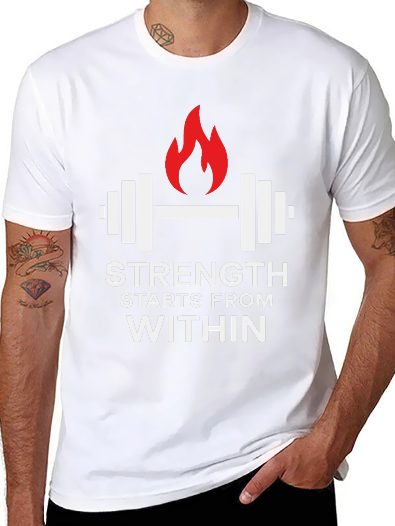 Strength Within Black T-Shirt