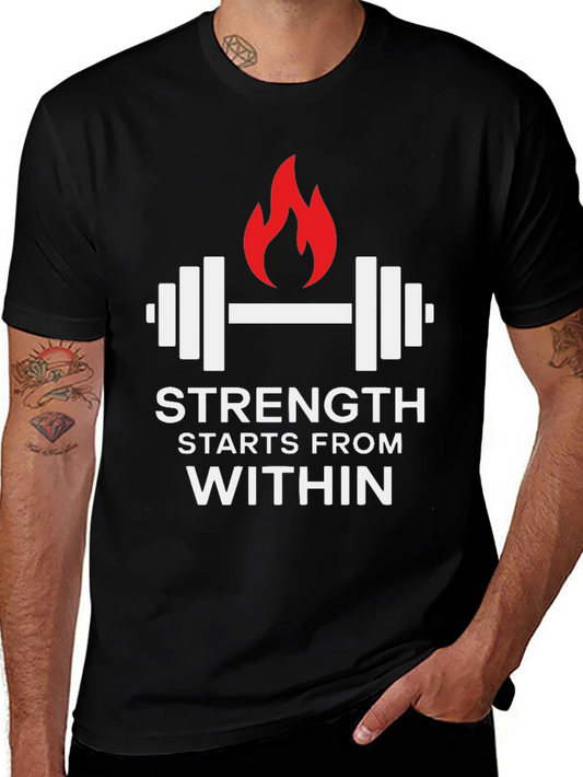 Strength Within Black T-Shirt