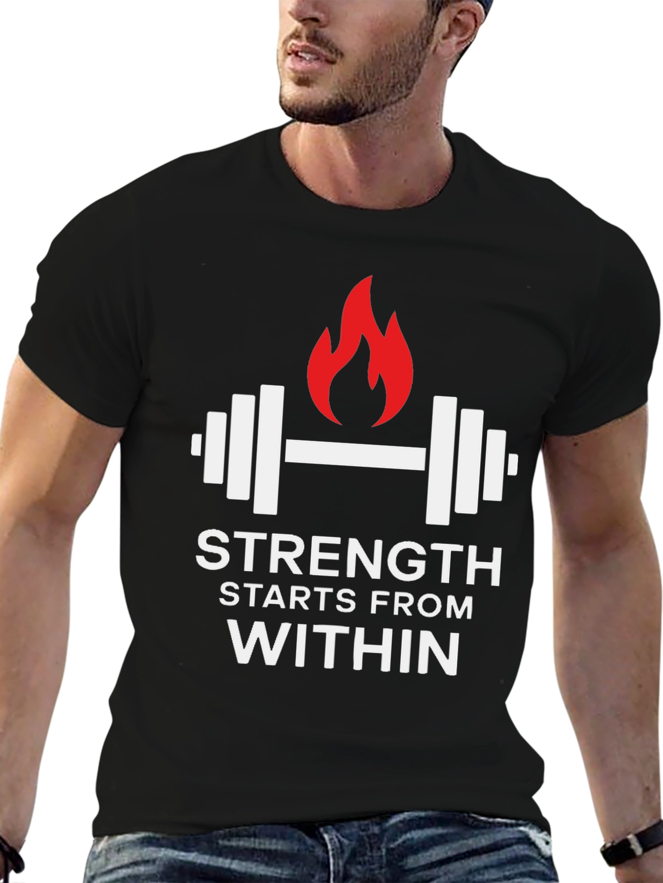 Strength Within Black T-Shirt