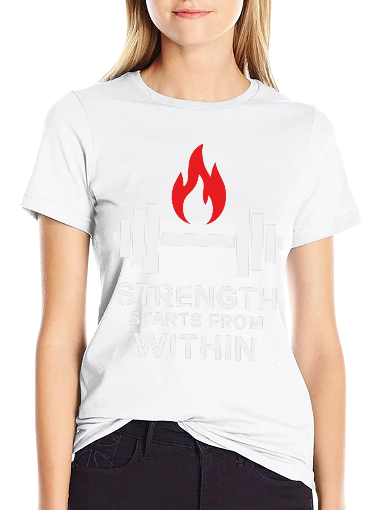 Strength Within Black T-Shirt