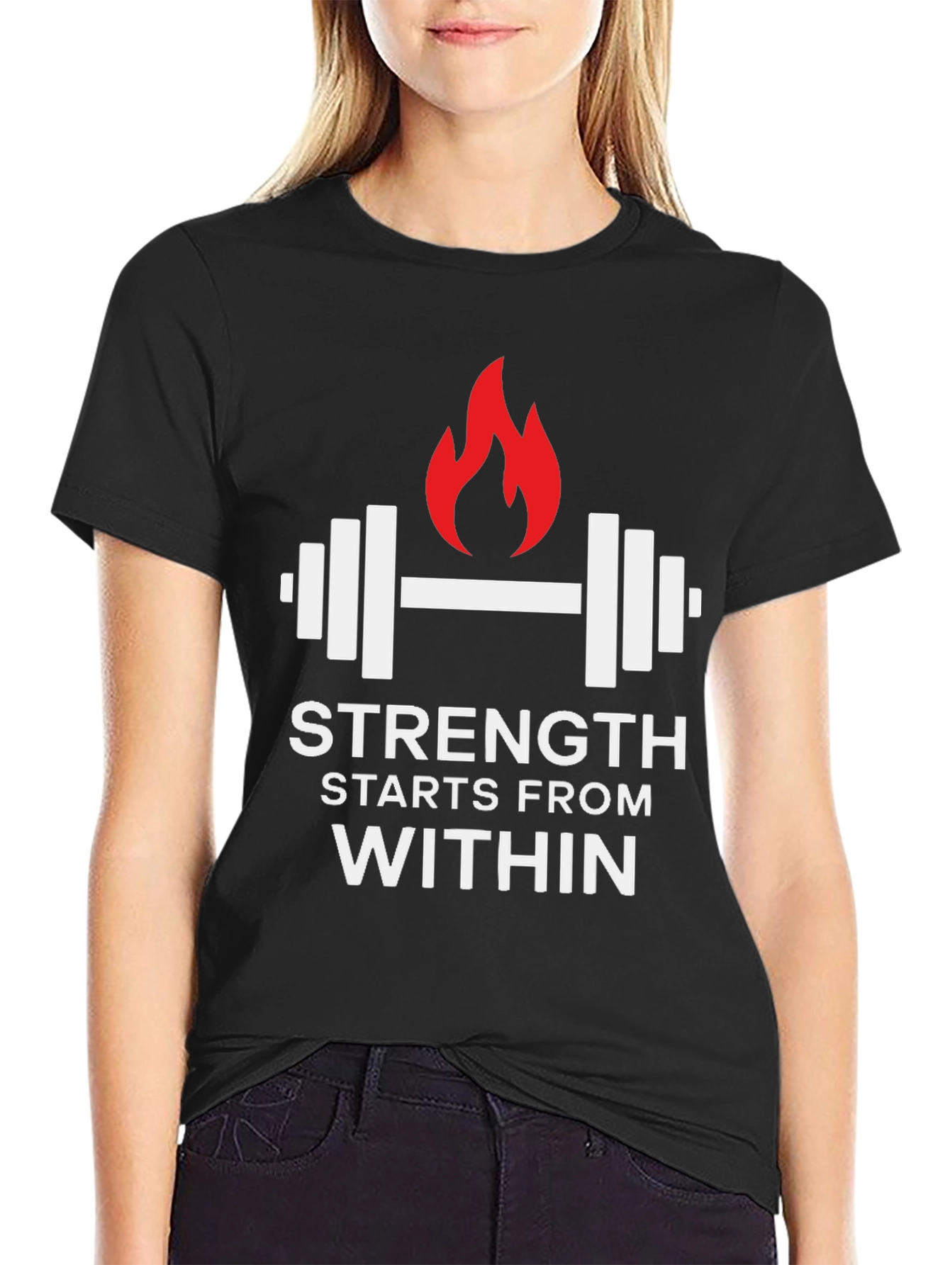 Strength Within Black T-Shirt