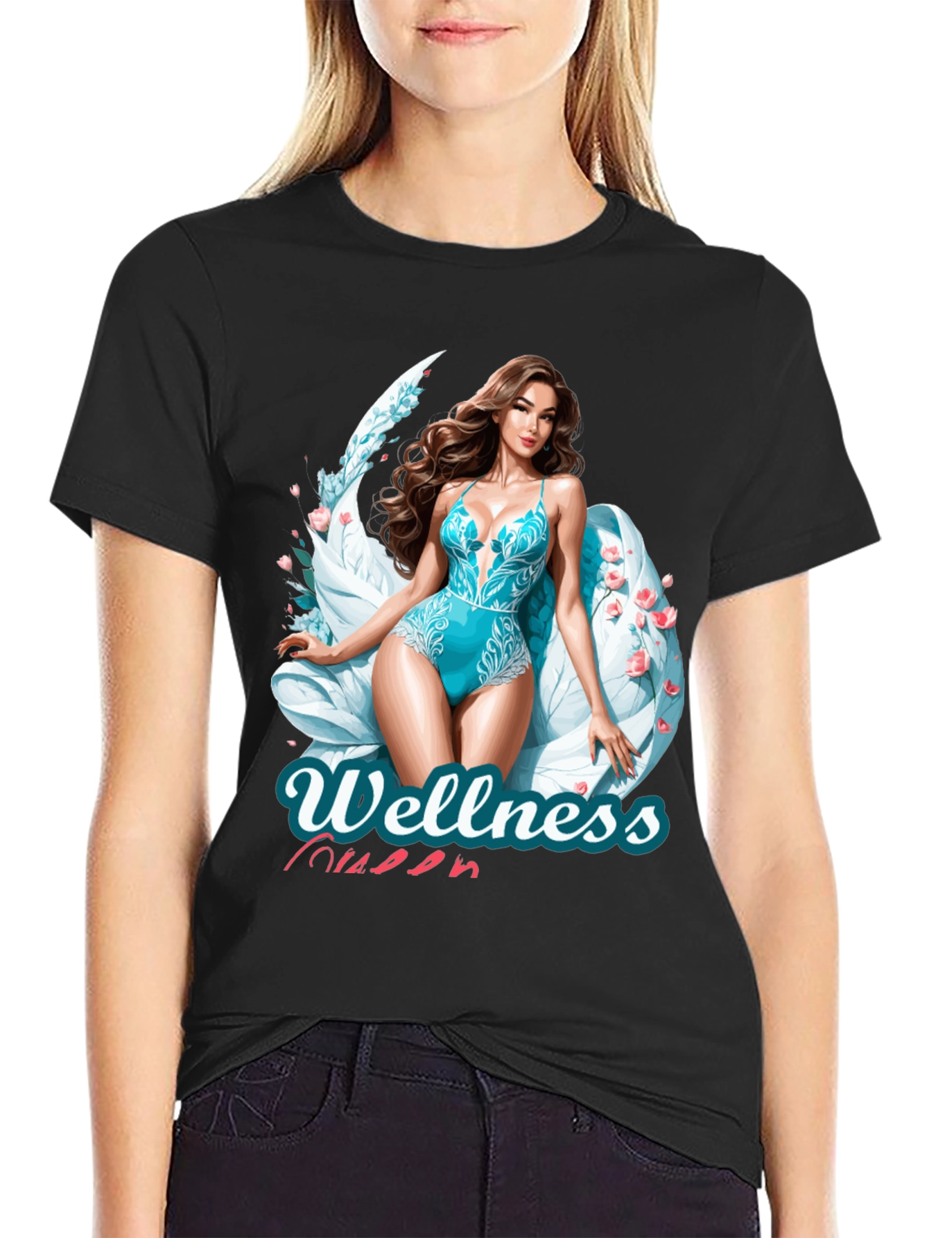 Wellness Queen Graphic T-Shirt - Stylish and Comfortable