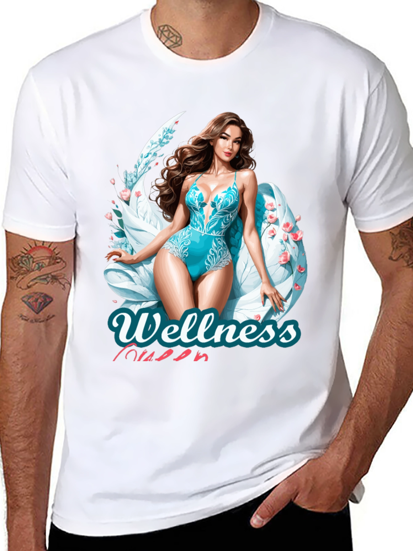 Wellness Queen Graphic T-Shirt - Stylish and Comfortable