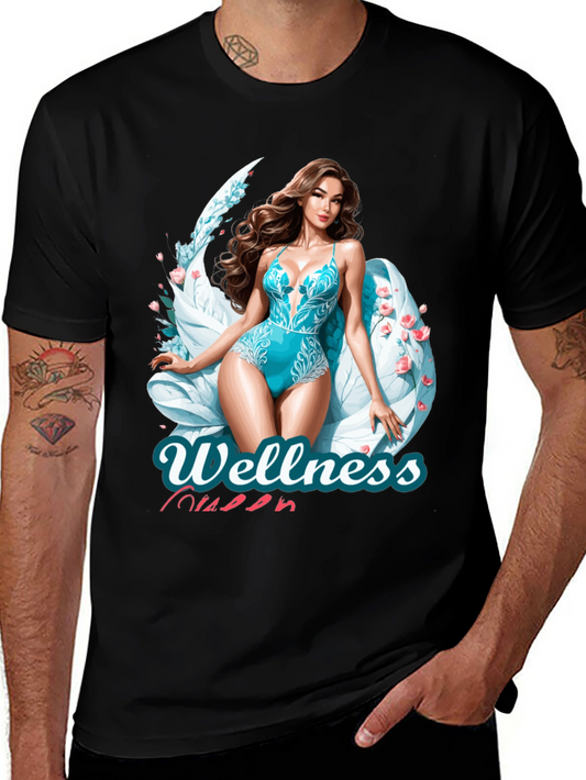 Wellness Queen Graphic T-Shirt - Stylish and Comfortable