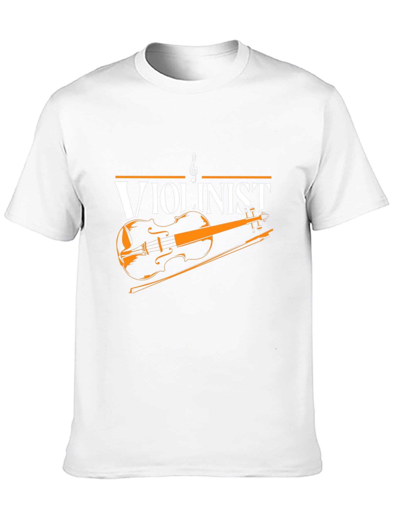 Violinist Graphic Tee - Music Lover Shirt