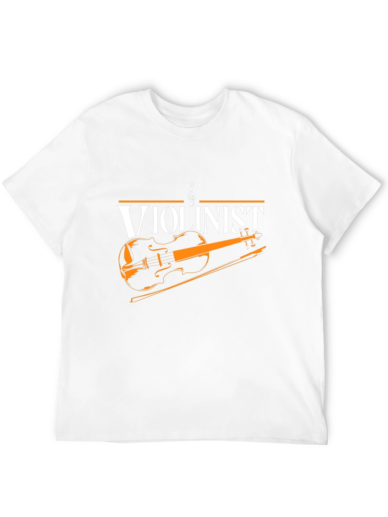 Violinist Graphic Tee - Music Lover Shirt